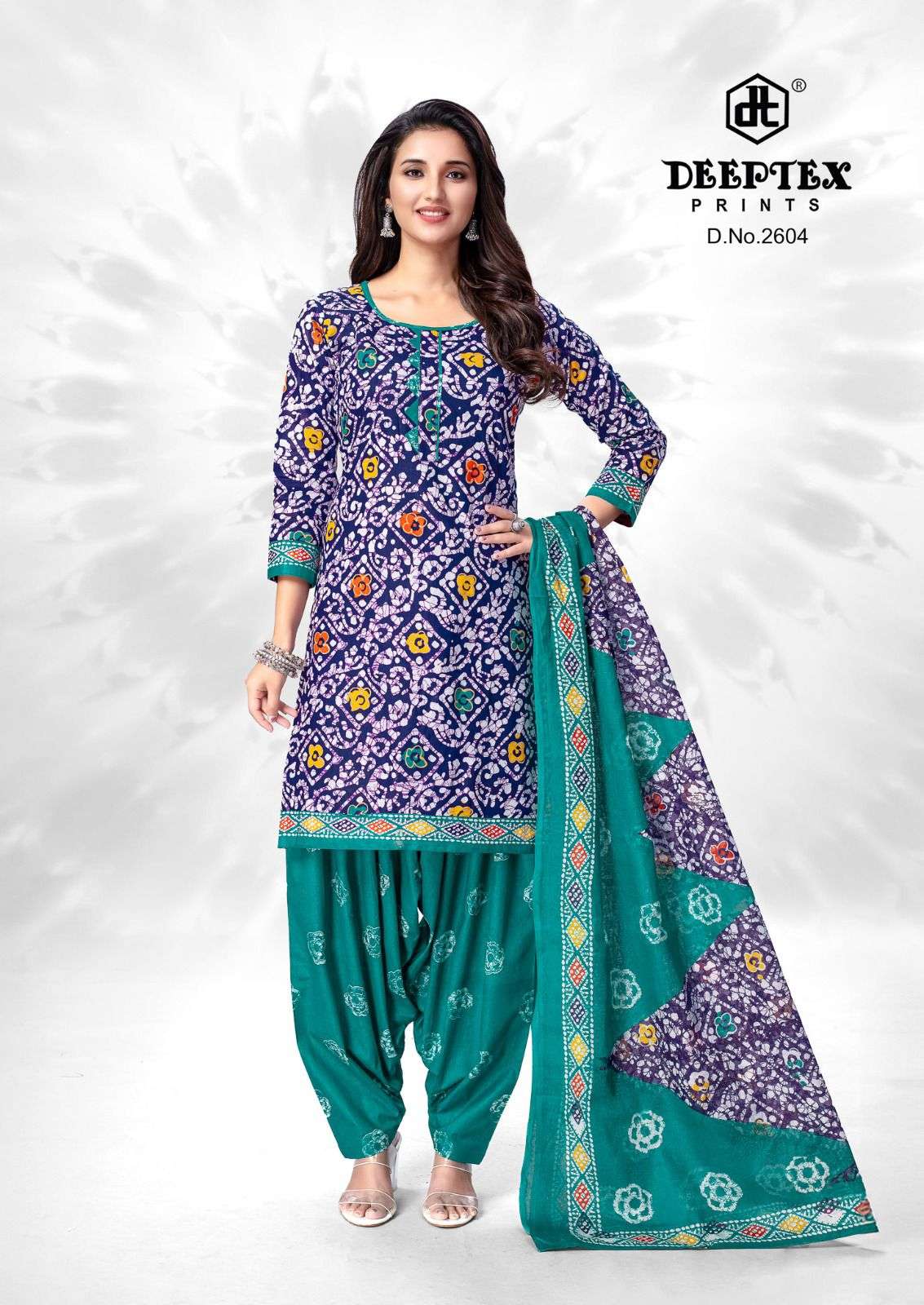 DEEPTEX PRINTS BATIK PLUS VOL 26 COTTON SALWAR SUIT