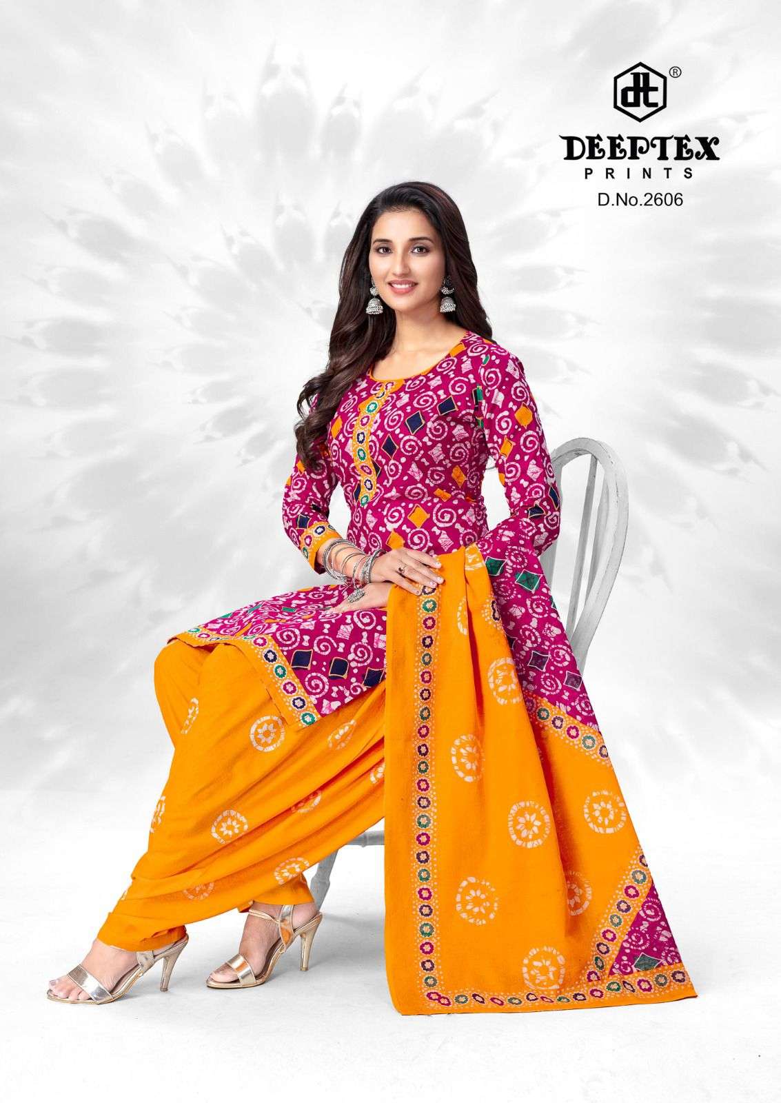 DEEPTEX PRINTS BATIK PLUS VOL 26 COTTON SALWAR SUIT