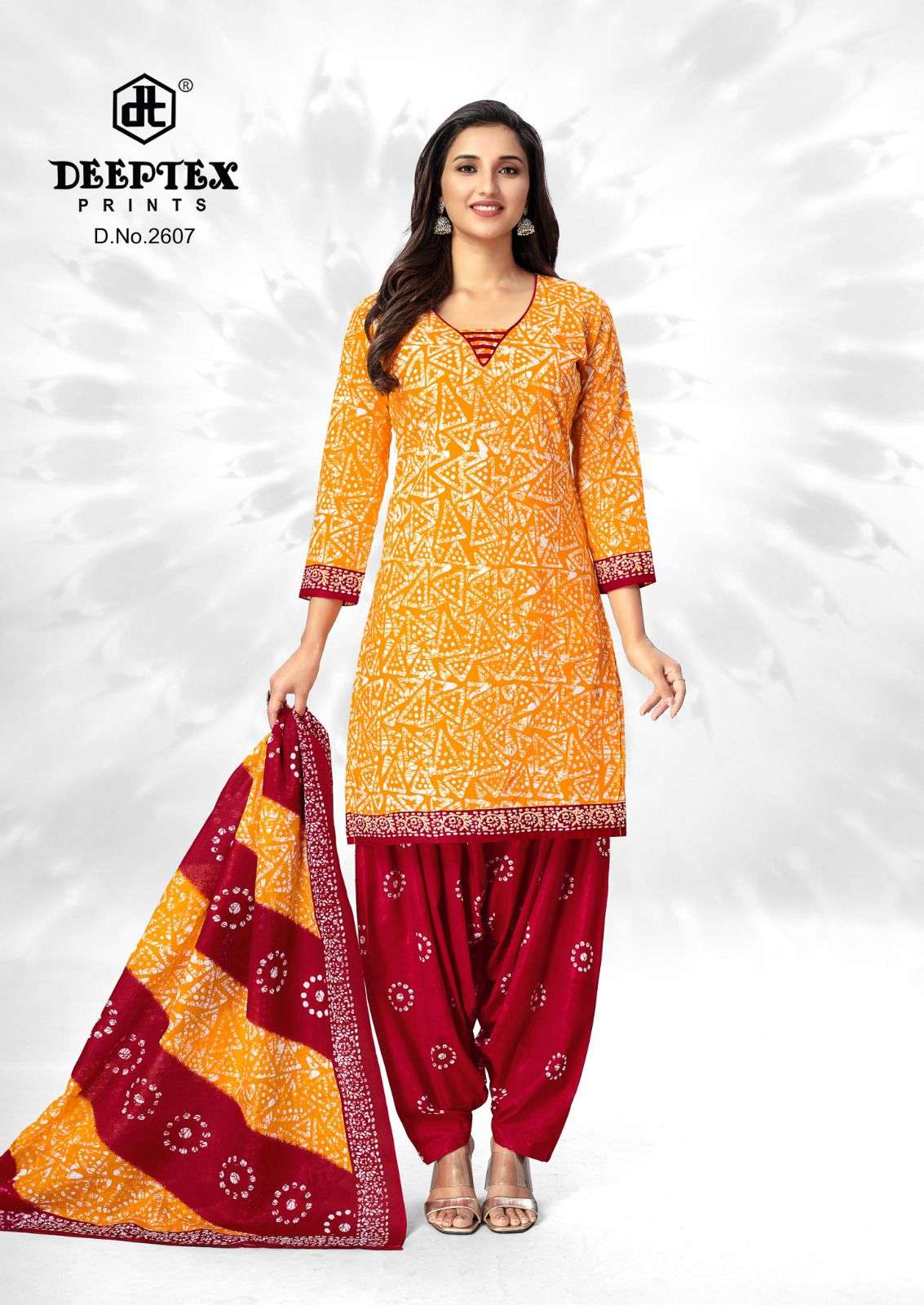 DEEPTEX PRINTS BATIK PLUS VOL 26 COTTON SALWAR SUIT