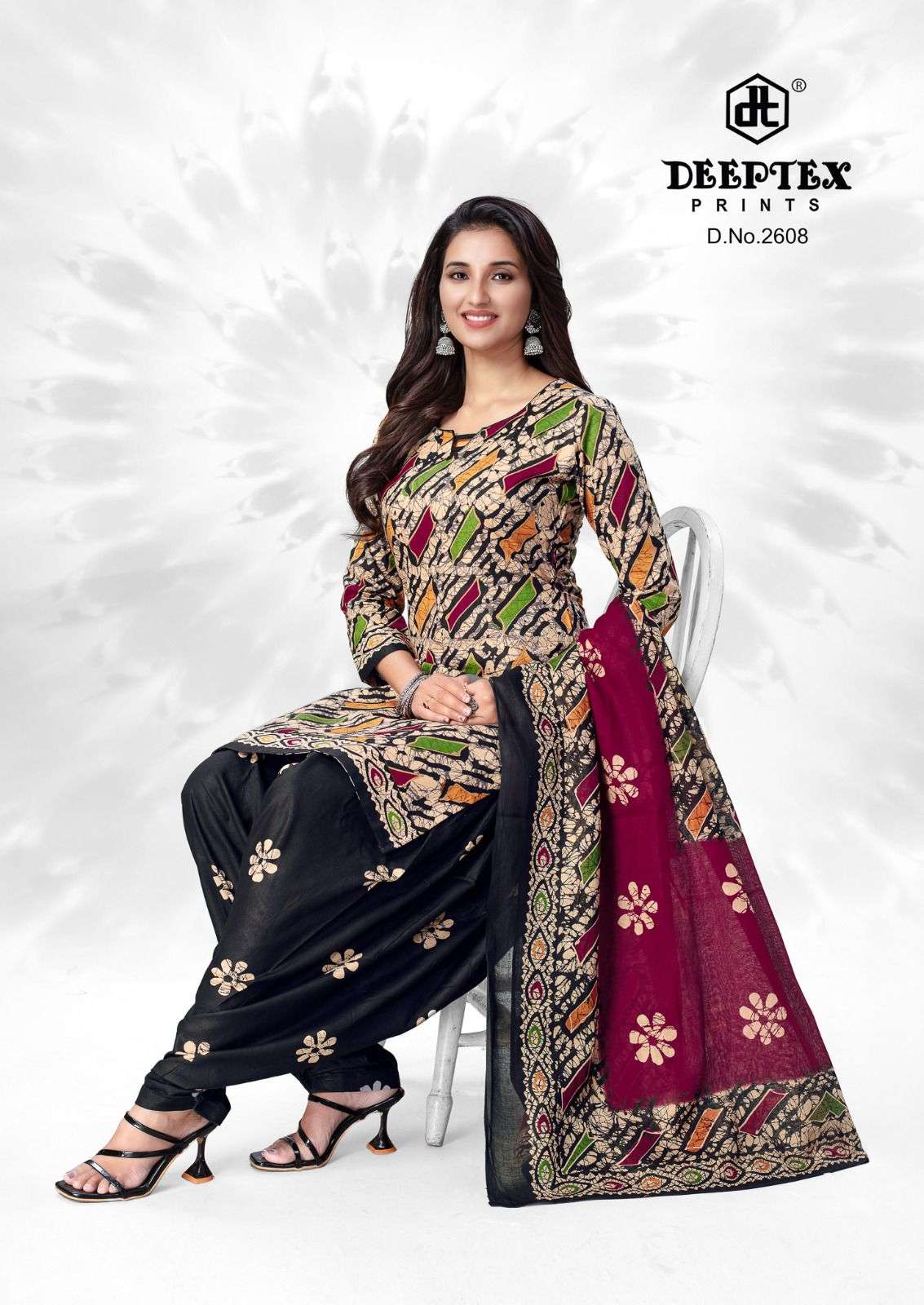 DEEPTEX PRINTS BATIK PLUS VOL 26 COTTON SALWAR SUIT