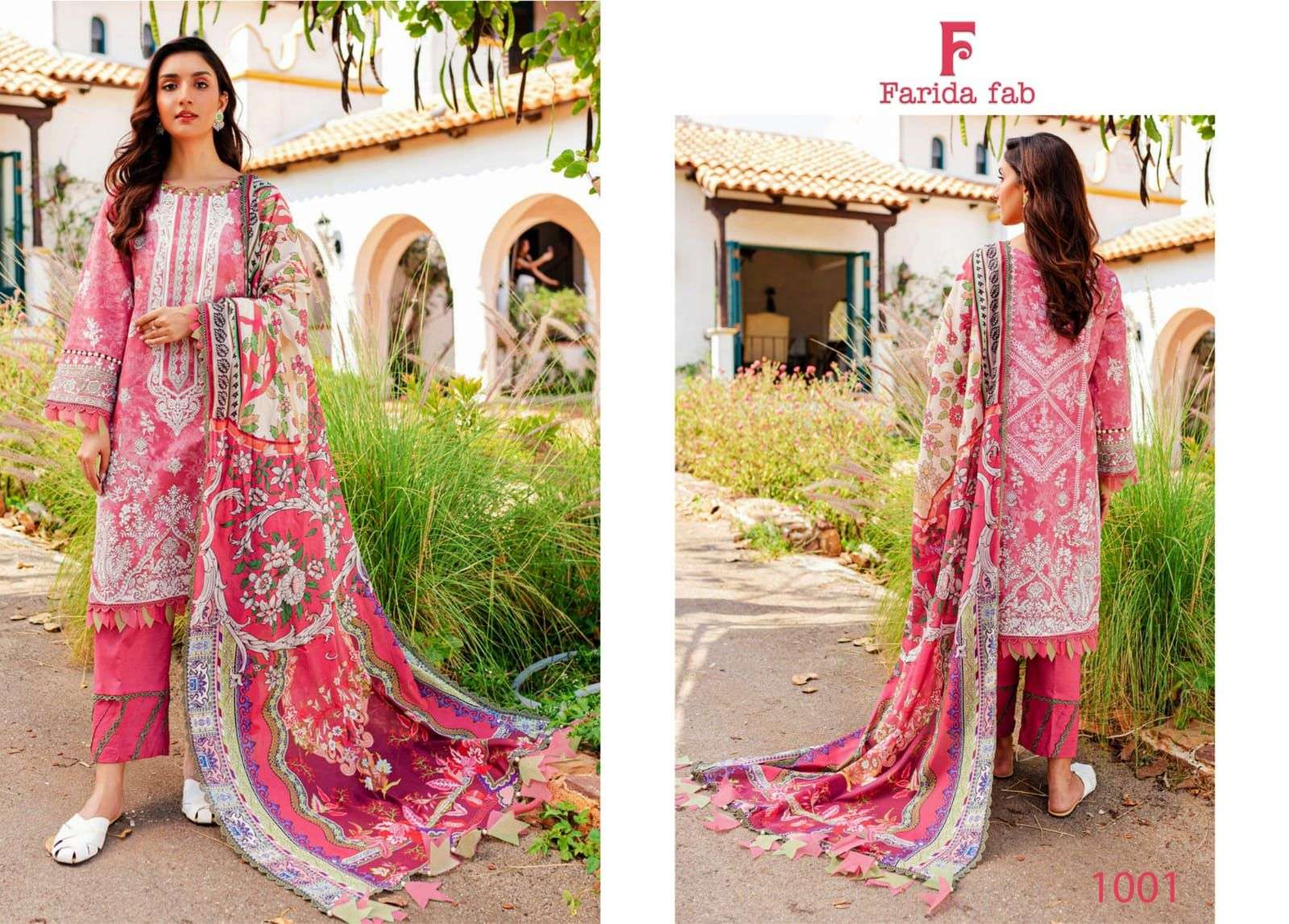 FARIDA FAB CONCEPT A COTTON DIGITAL PRINT SUIT