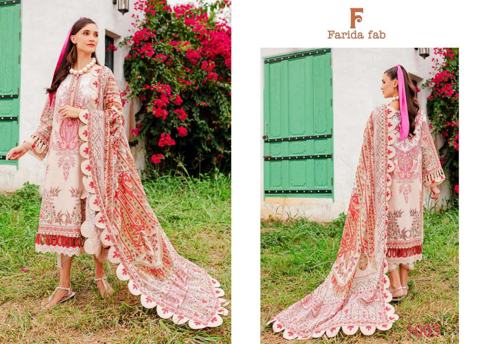 FARIDA FAB CONCEPT A COTTON DIGITAL PRINT SUIT
