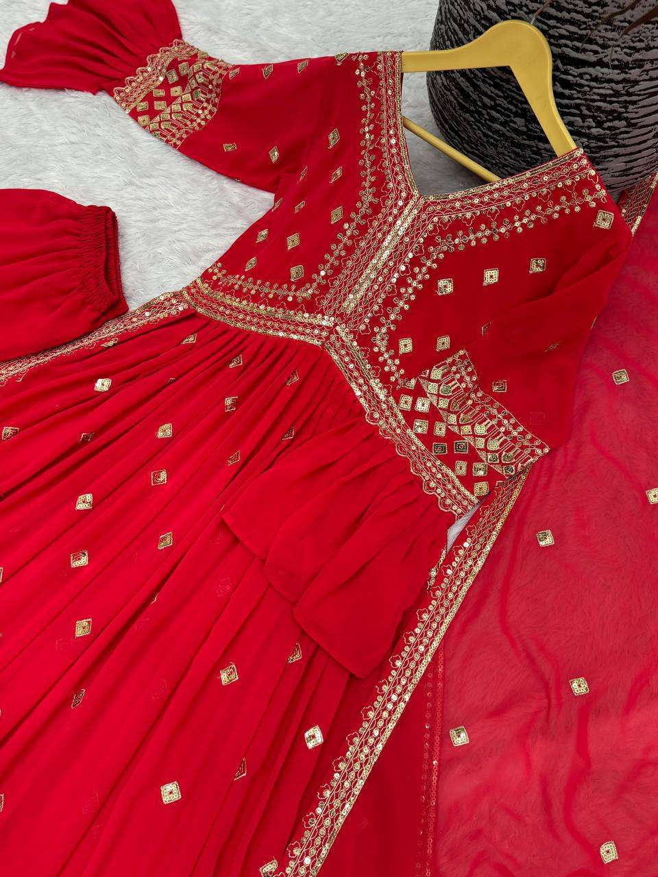 HK 1646 SHARARA SUIT