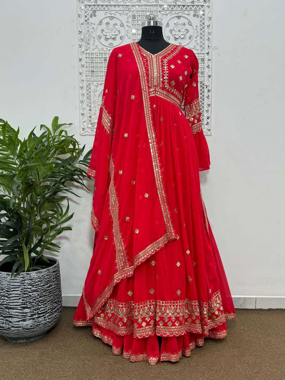 HK 1646 SHARARA SUIT