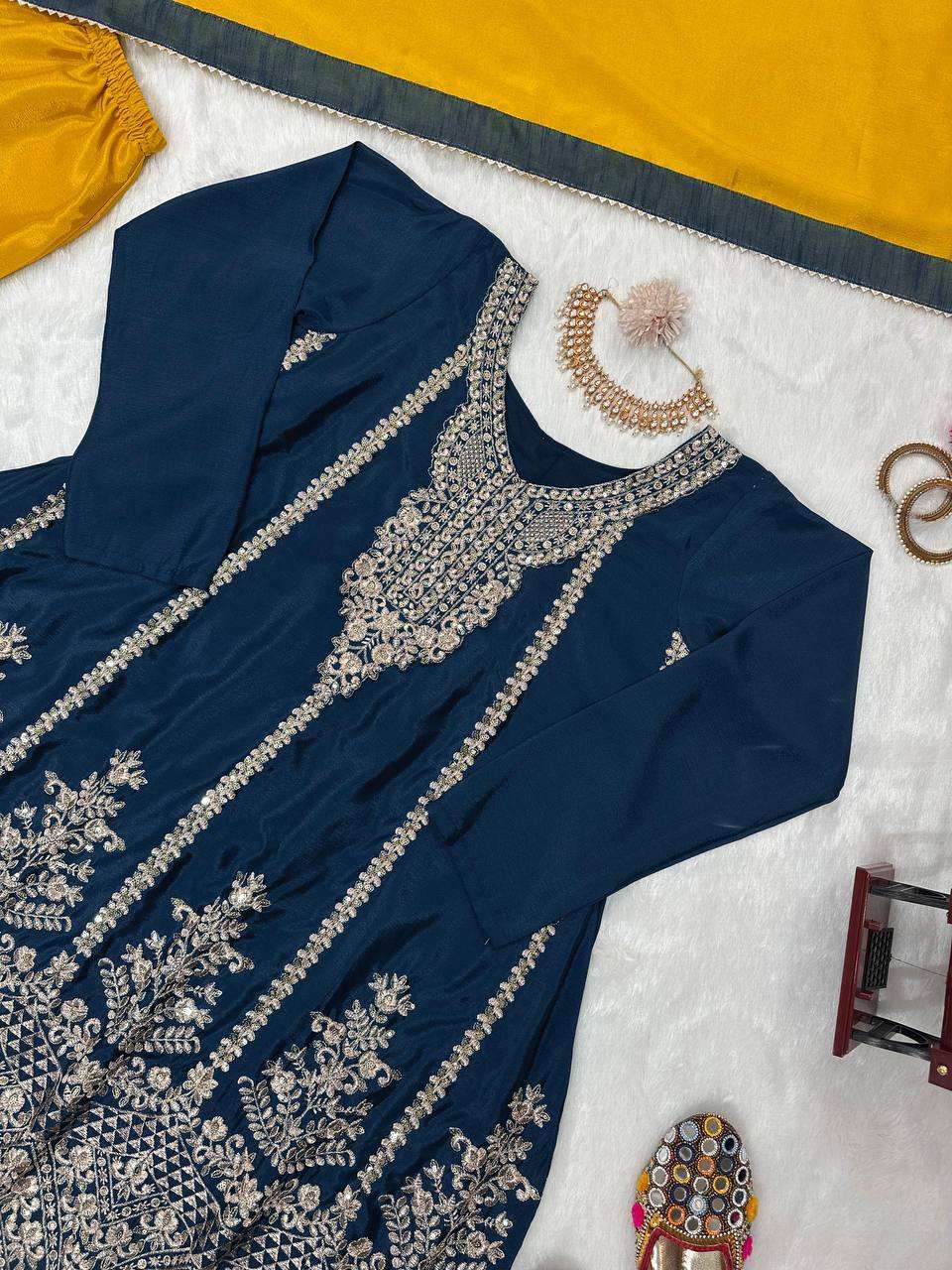 KD 1477 SHARARA SUIT