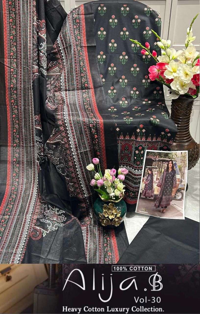 KEVAL FAB ALIJA B VOL 30 COTTON DIGITAL PRINT SALWAR SUIT