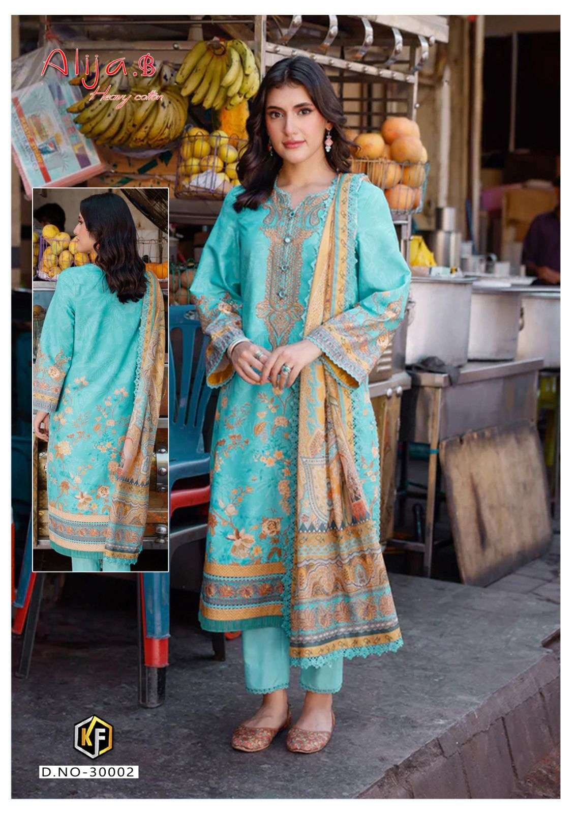 KEVAL FAB ALIJA B VOL 30 COTTON DIGITAL PRINT SALWAR SUIT