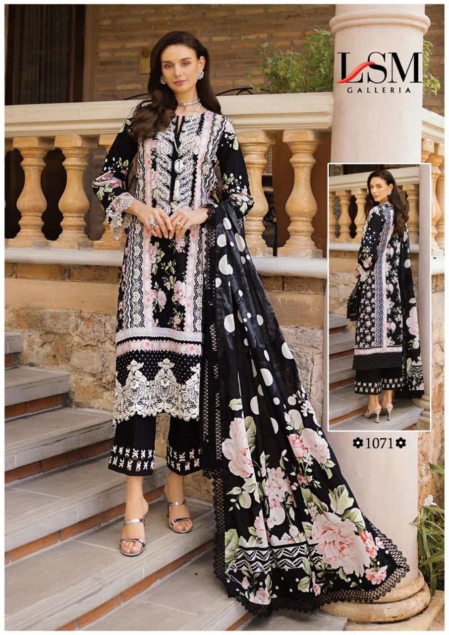 LSM GALLERIA PARIAN DREAM VOL 8 READY MADE LAWN COTTON SUIT