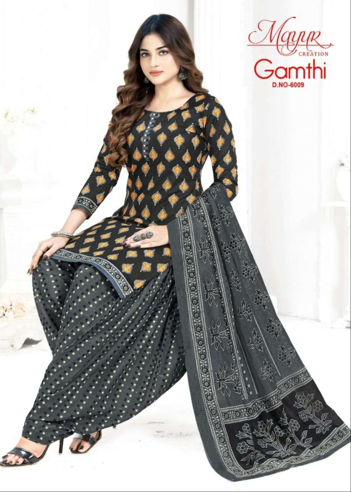MAYUR CREATION GAMTHI VOL 6 COTTON PRINT DRESS 