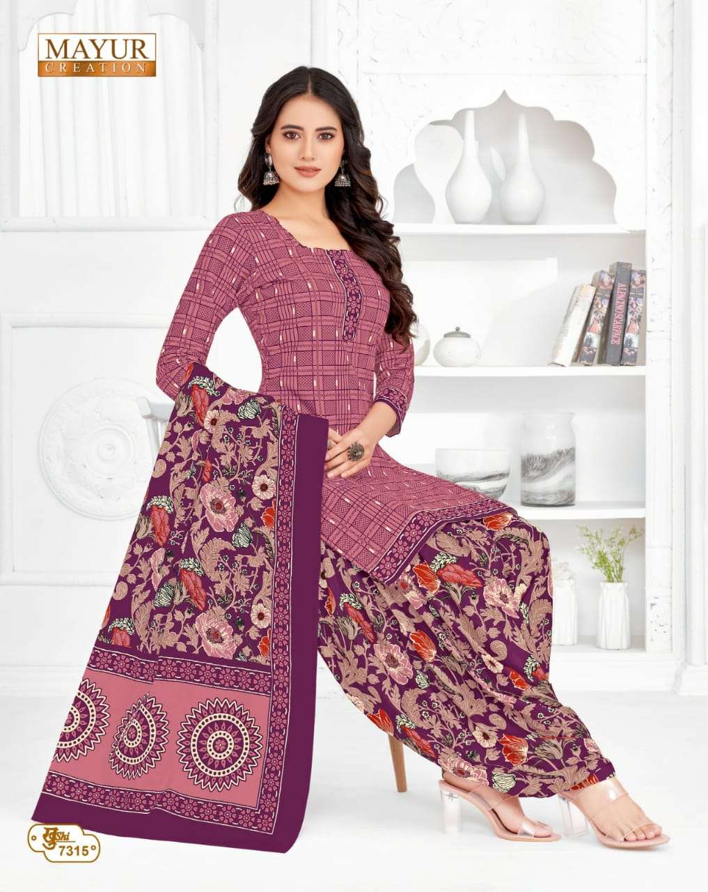 MAYUR CREATION KHUSHI VOL 73 COTTON PRINT SALWAR SUIT