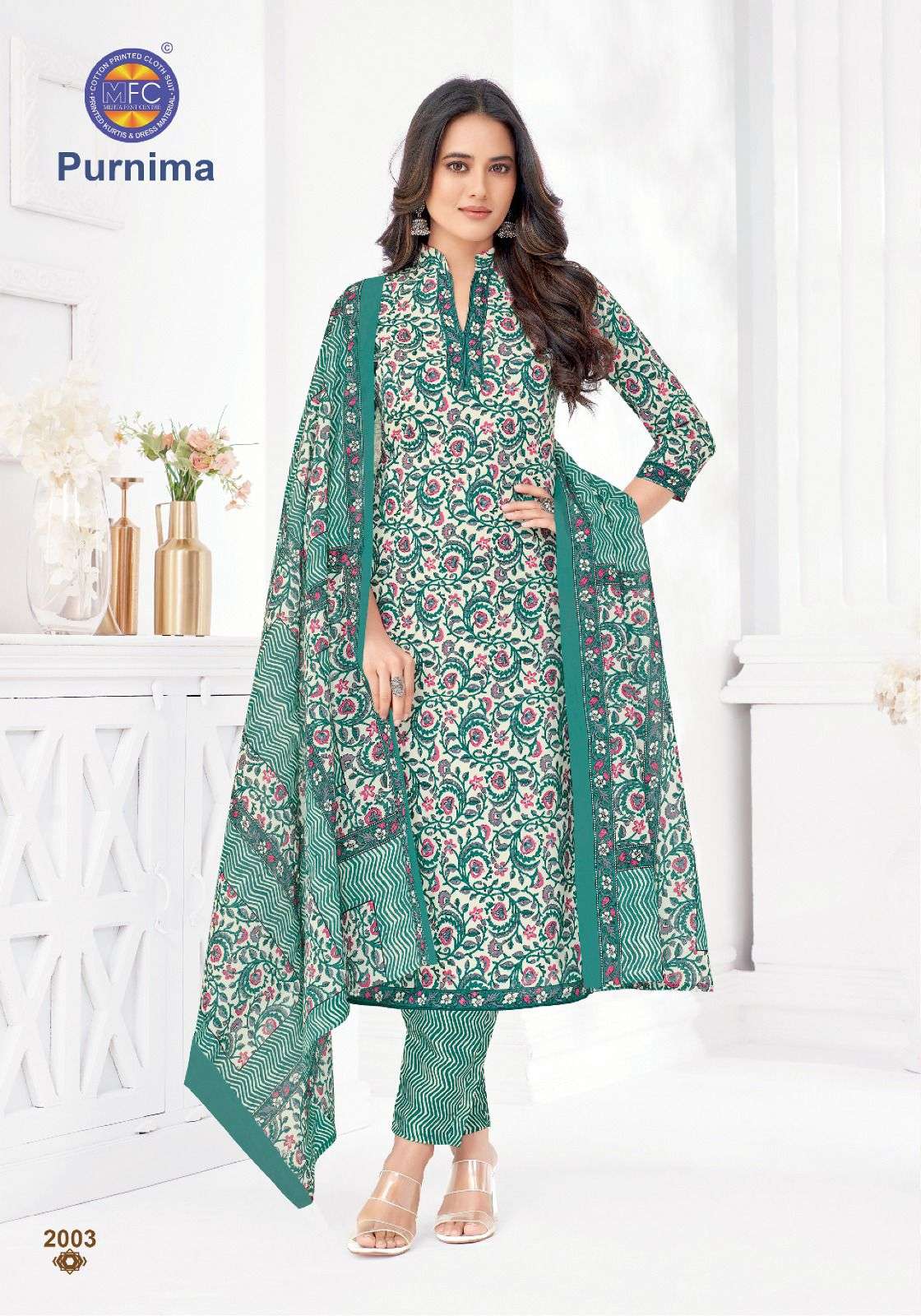 MFC PURNIMA VOL 2 COTTON PRINT SALWAR SUIT