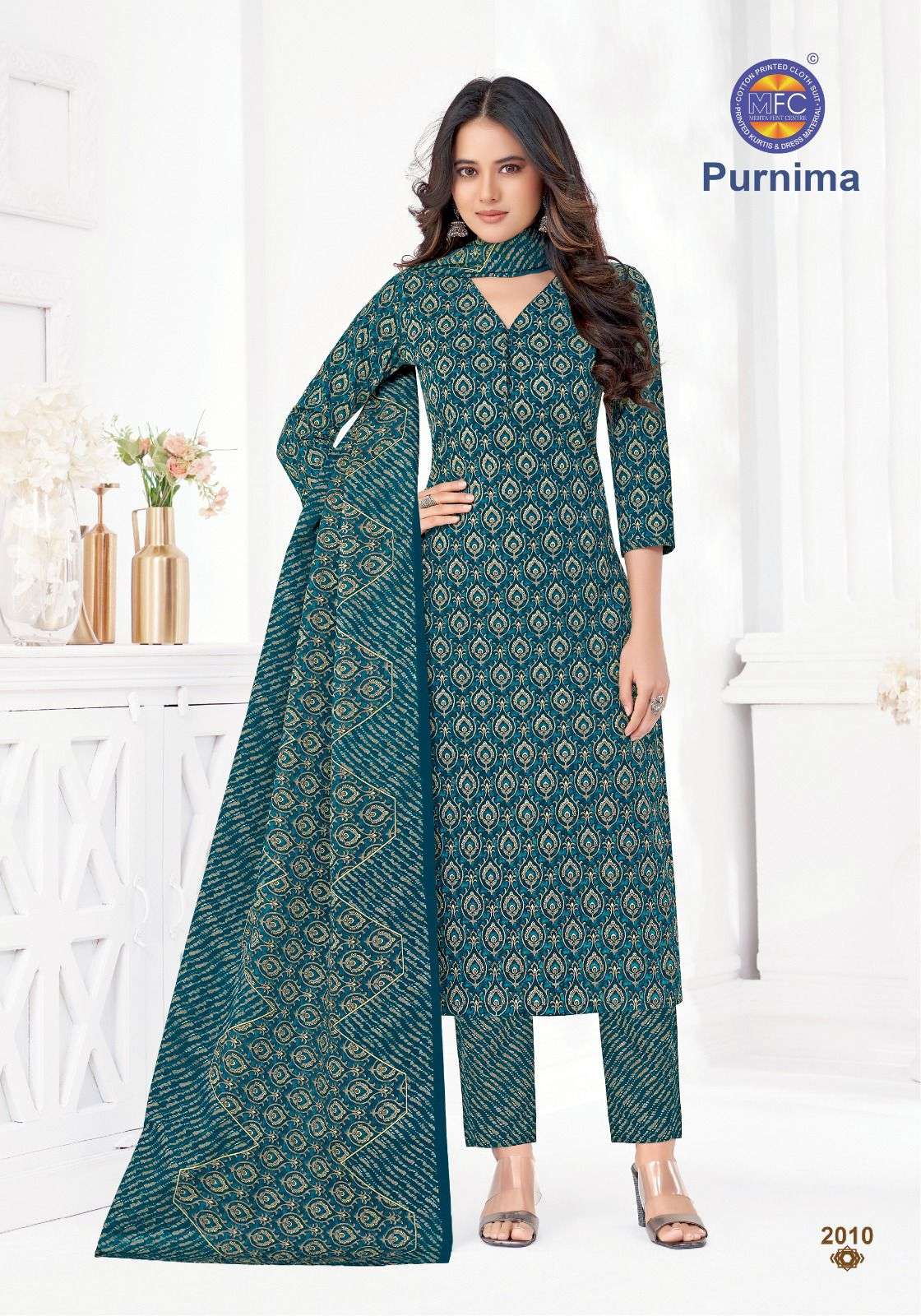 MFC PURNIMA VOL 2 COTTON PRINT SALWAR SUIT