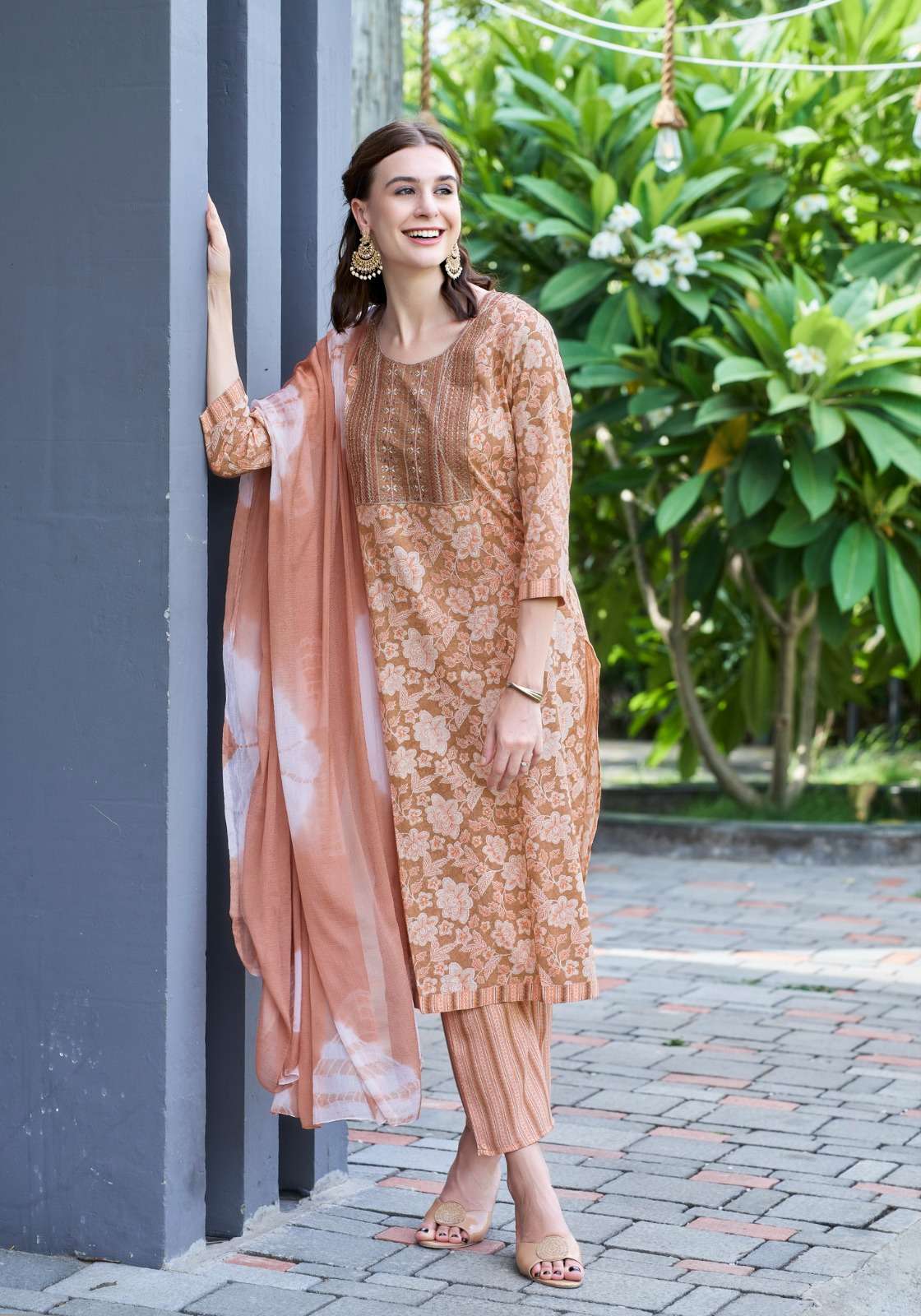 MYSTIC 9 SHAGUN  VOL 4 RAYON FOIL PRINT LADIES KURTI COMBO SET 