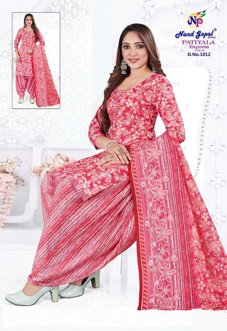 NAND GOPAL PATIYALA EXPRESS VOL 1 COTTON SALWAR SUIT