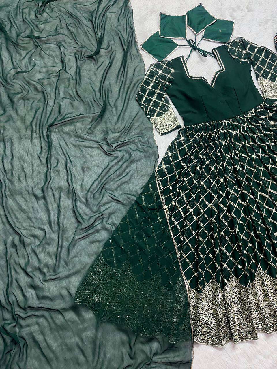ND 5011 ANARKALI KURTI SET