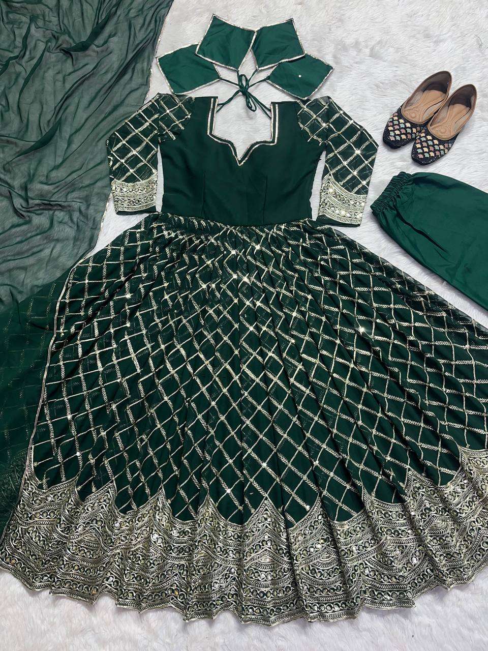 ND 5011 ANARKALI KURTI SET