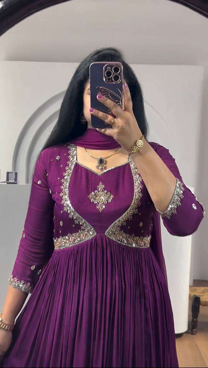 PC 406 GOWN DUPATTA