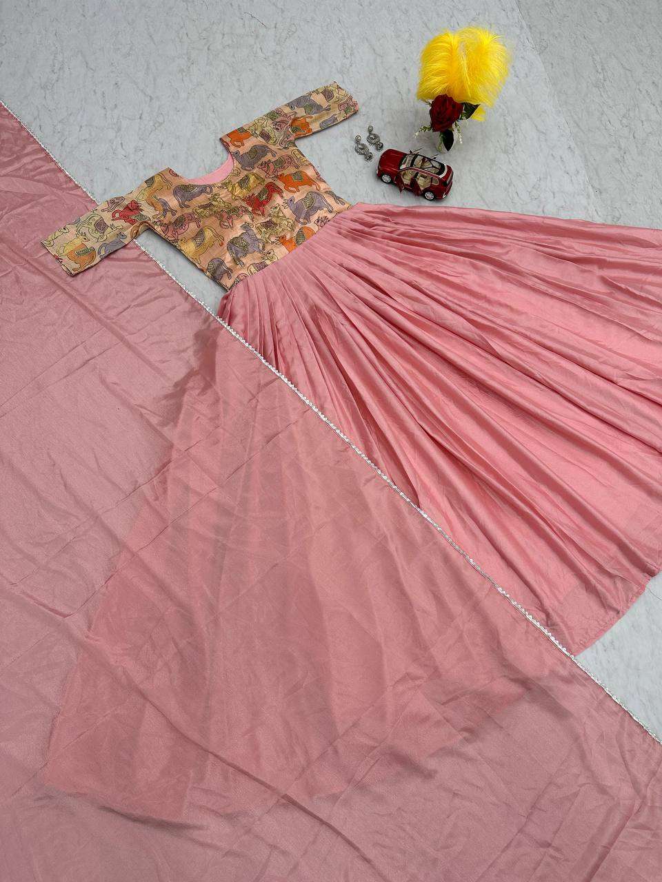 PC 413 GOWN DUPATTA
