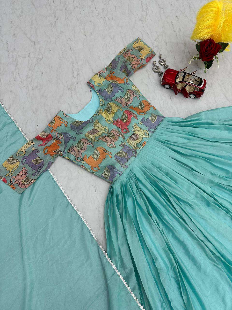 PC 413 GOWN DUPATTA