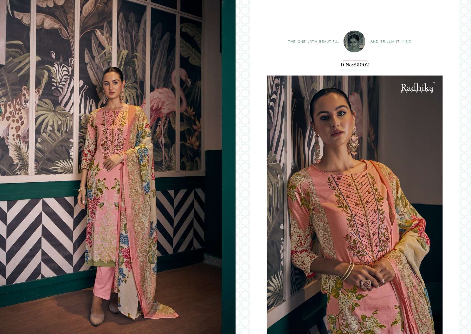 RADHIKA FASHION AZARA AFSHANA VOL 2 COTTON DESIGNER PRINT SUIT