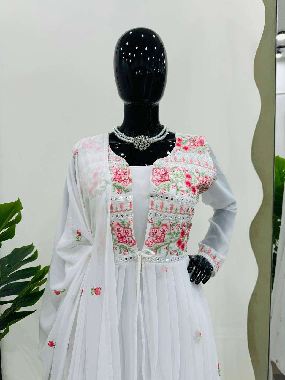 RTC 5714 KURTI SHRUG SET