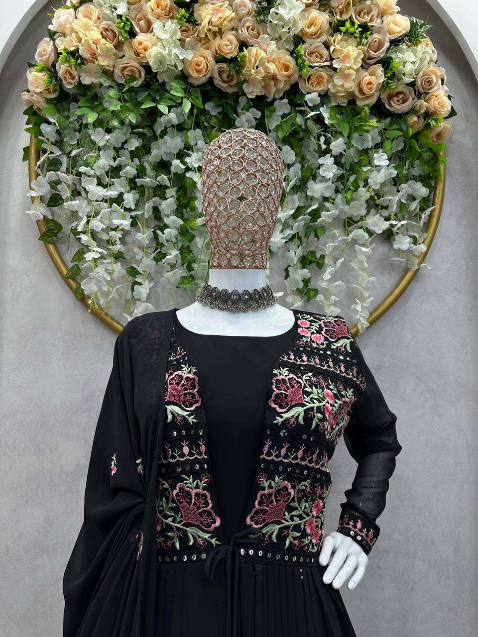 RTC 5714 KURTI SHRUG SET