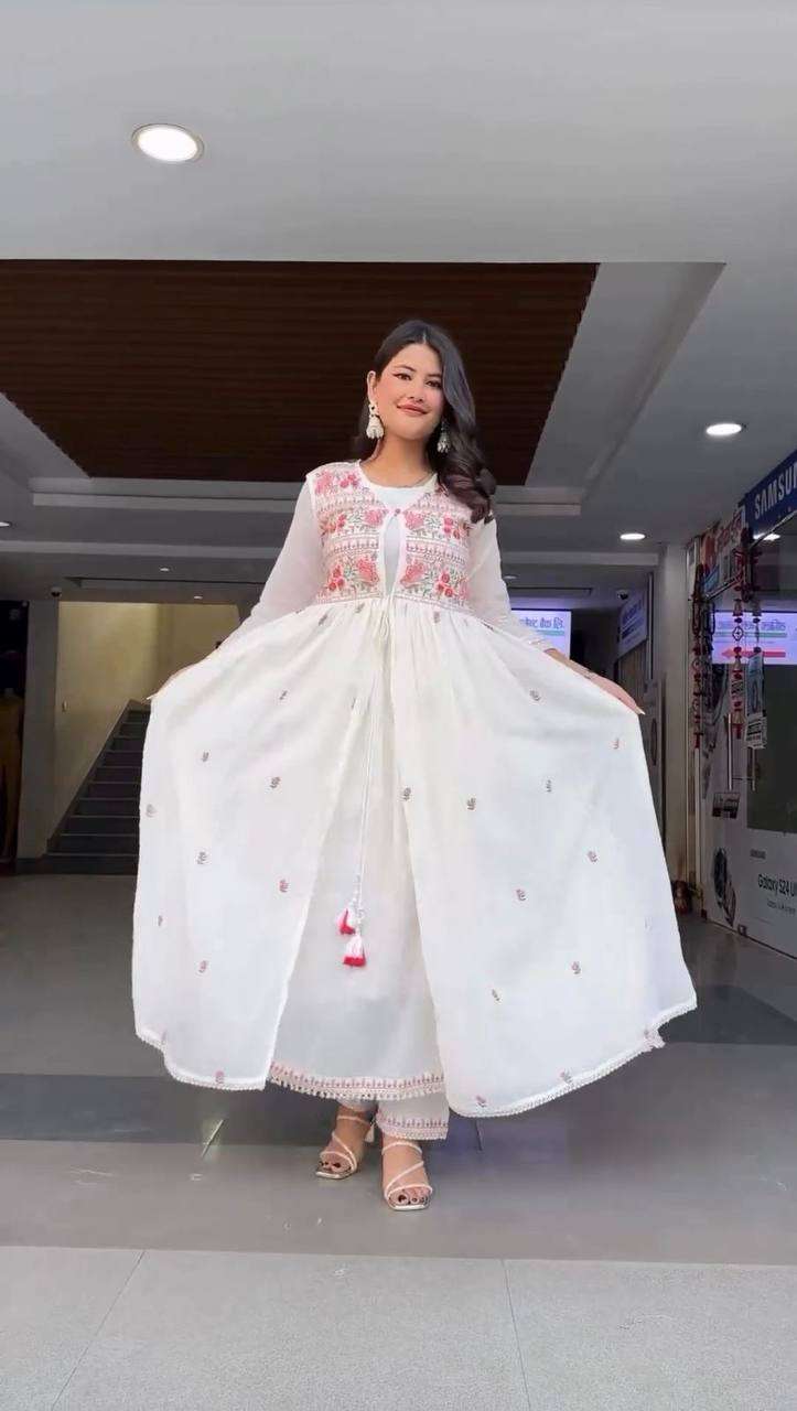 RTC 5714 KURTI SHRUG SET