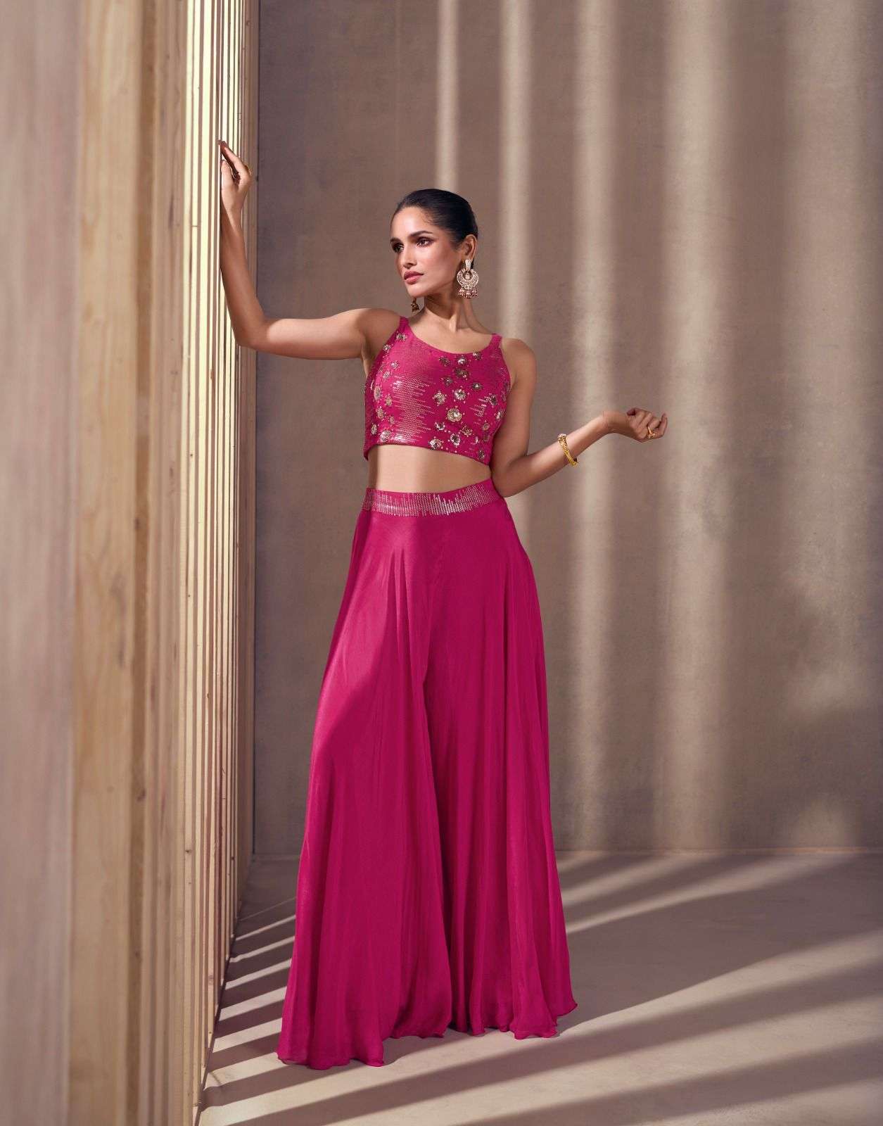 SAYURI DESIGNER NISHA SILK DESIGNER PARTY WEAR DRESS