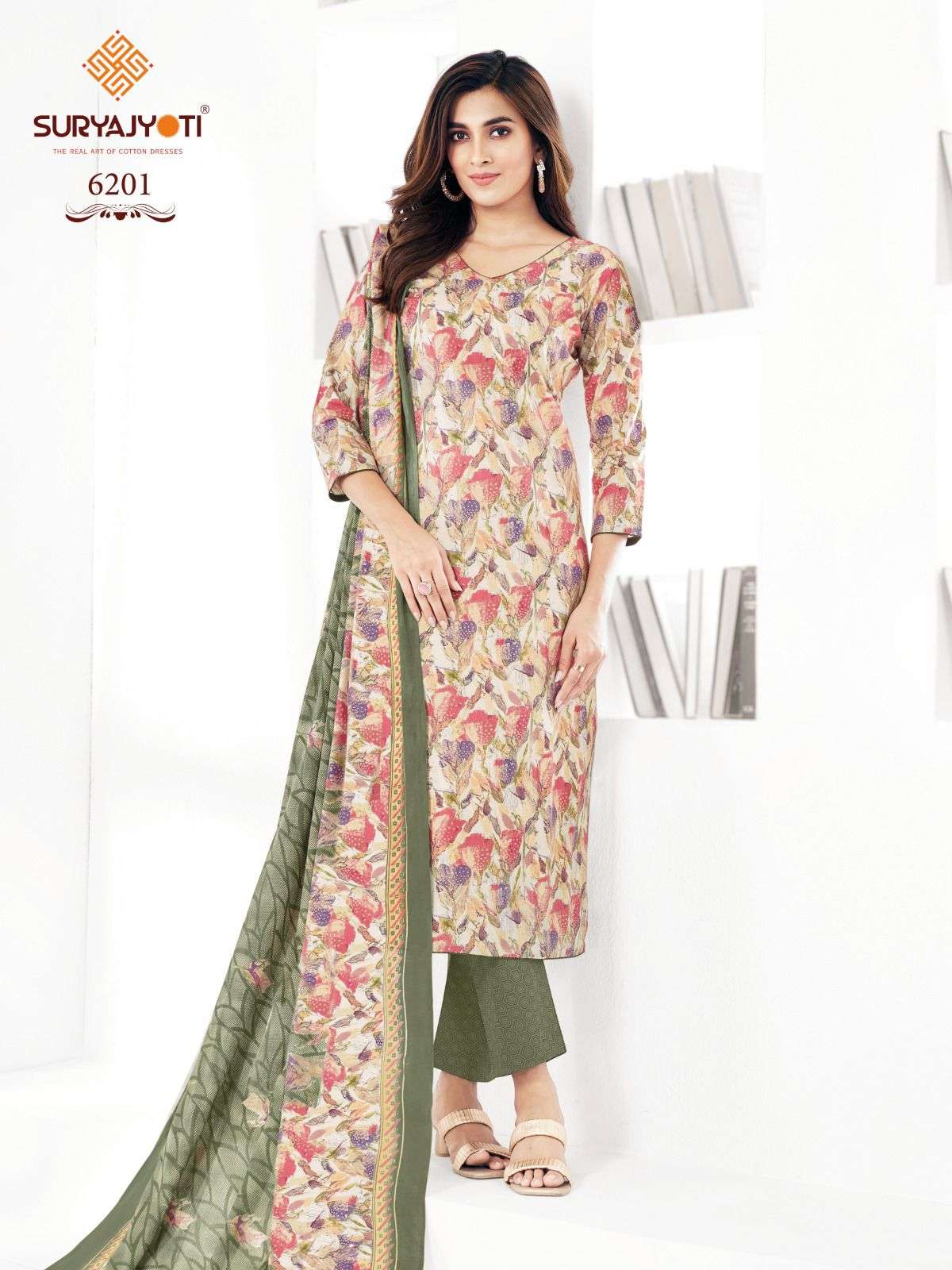 SURYAJYOTI TRENDY COTTON VOL 62 COTTON PRINT SALWAR SUIT