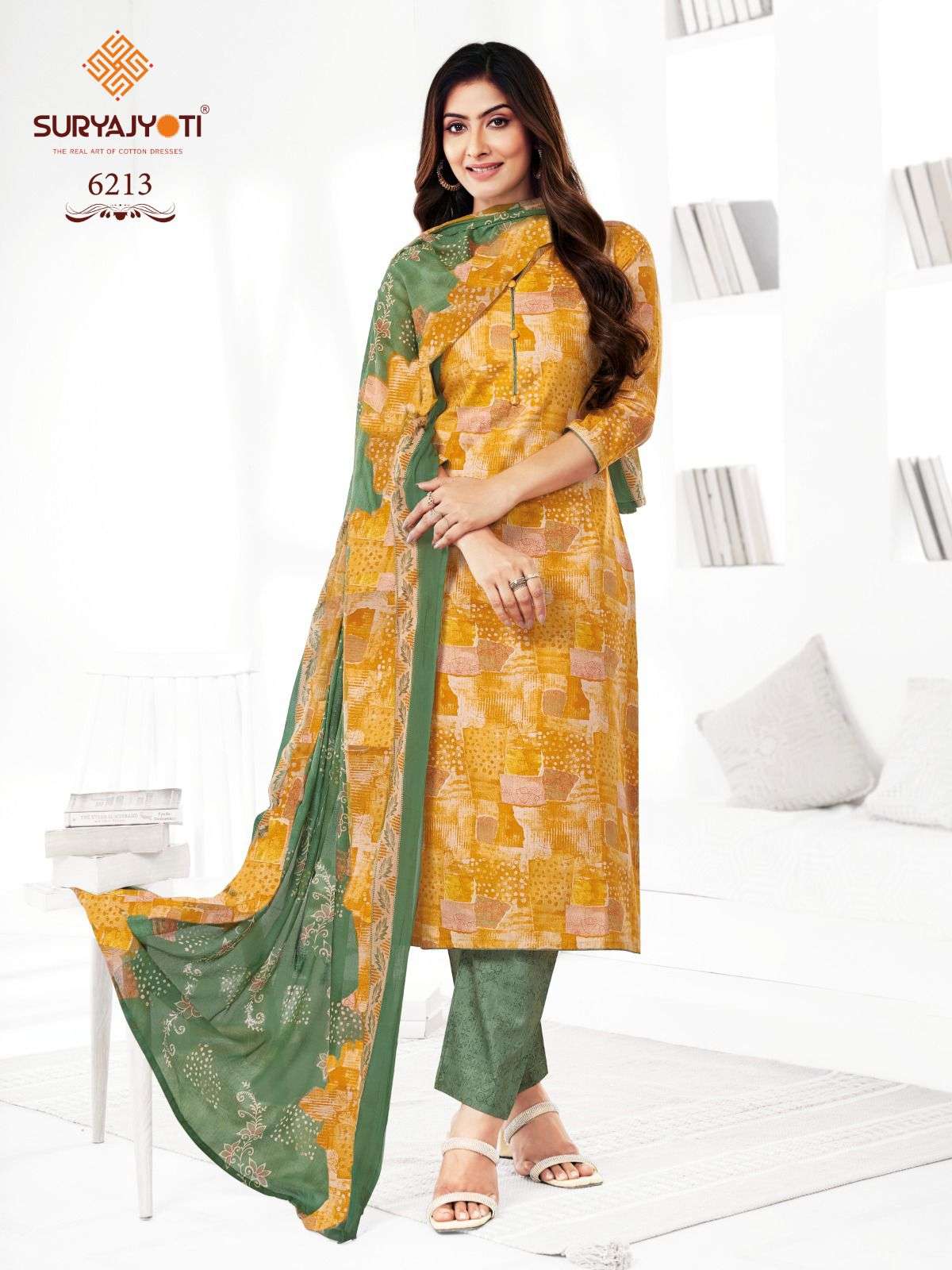 SURYAJYOTI TRENDY COTTON VOL 62 COTTON PRINT SALWAR SUIT