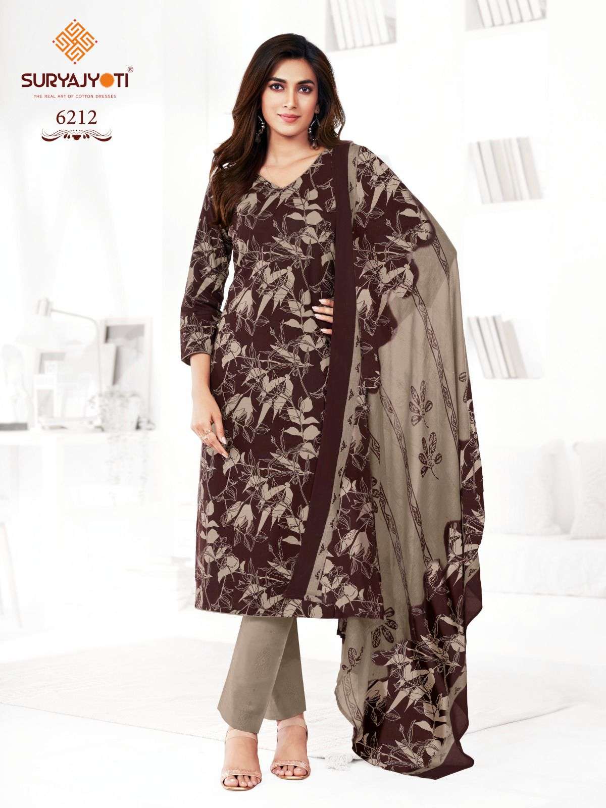 SURYAJYOTI TRENDY COTTON VOL 62 COTTON PRINT SALWAR SUIT