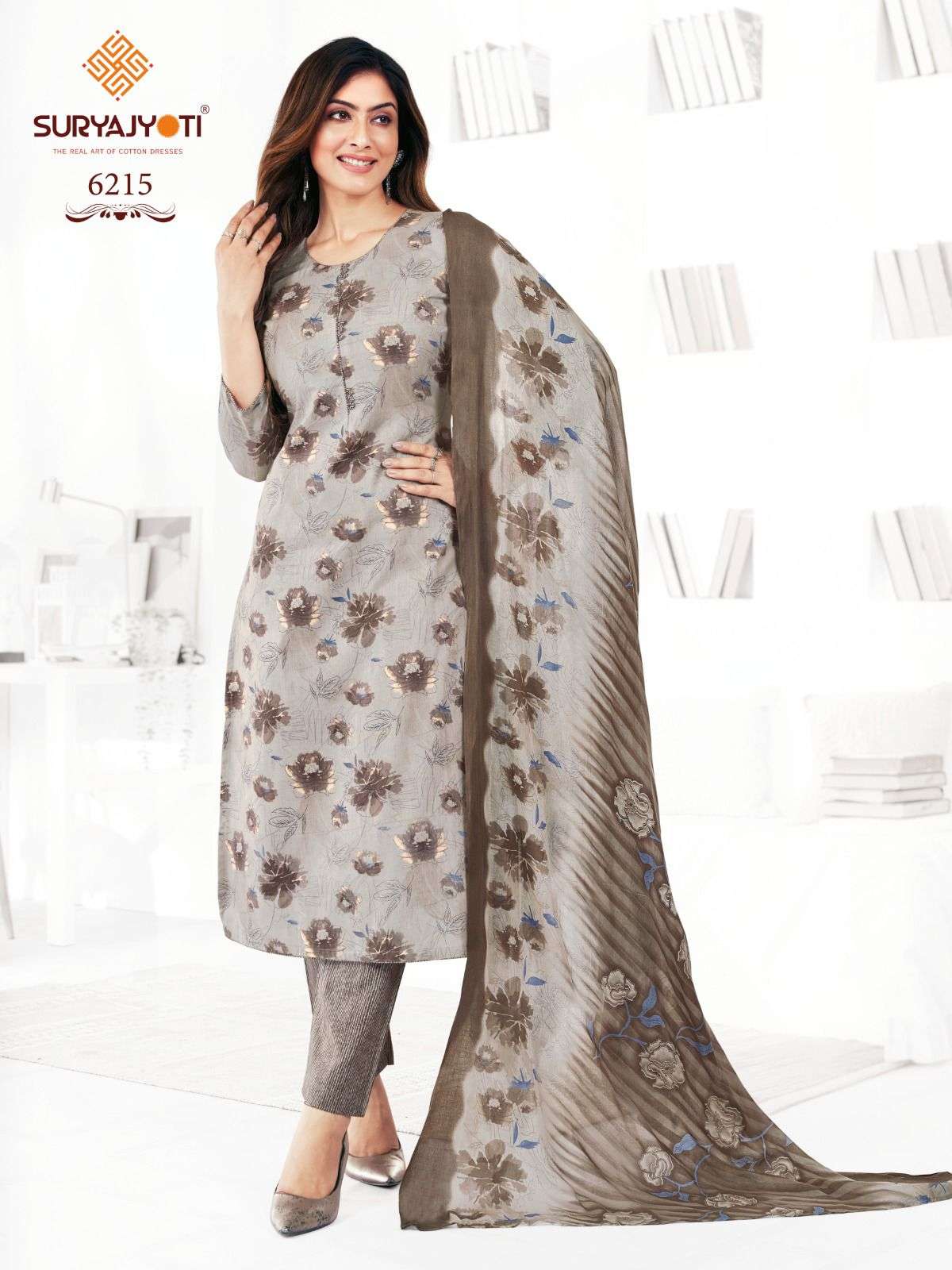 SURYAJYOTI TRENDY COTTON VOL 62 COTTON PRINT SALWAR SUIT