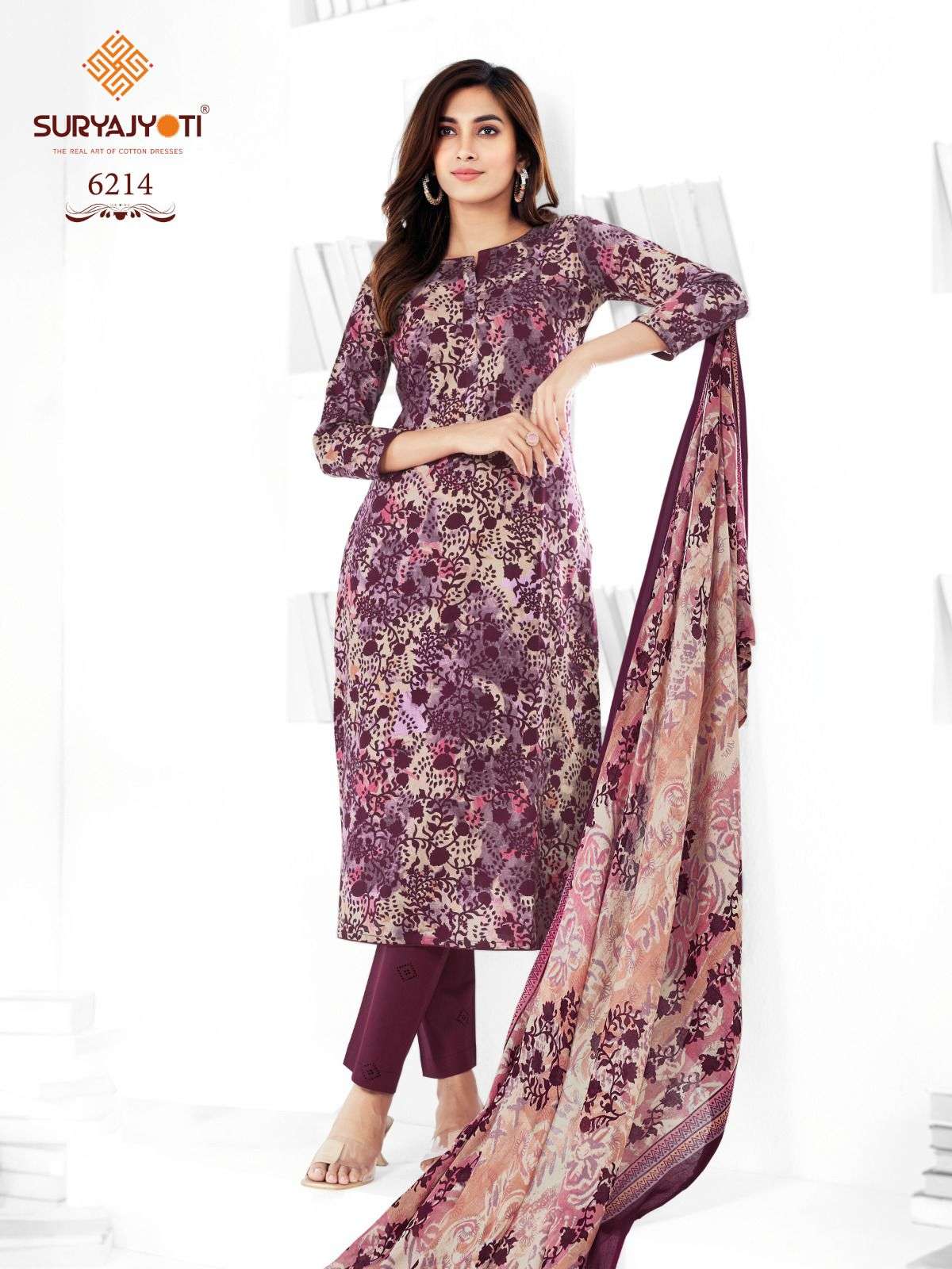SURYAJYOTI TRENDY COTTON VOL 62 COTTON PRINT SALWAR SUIT