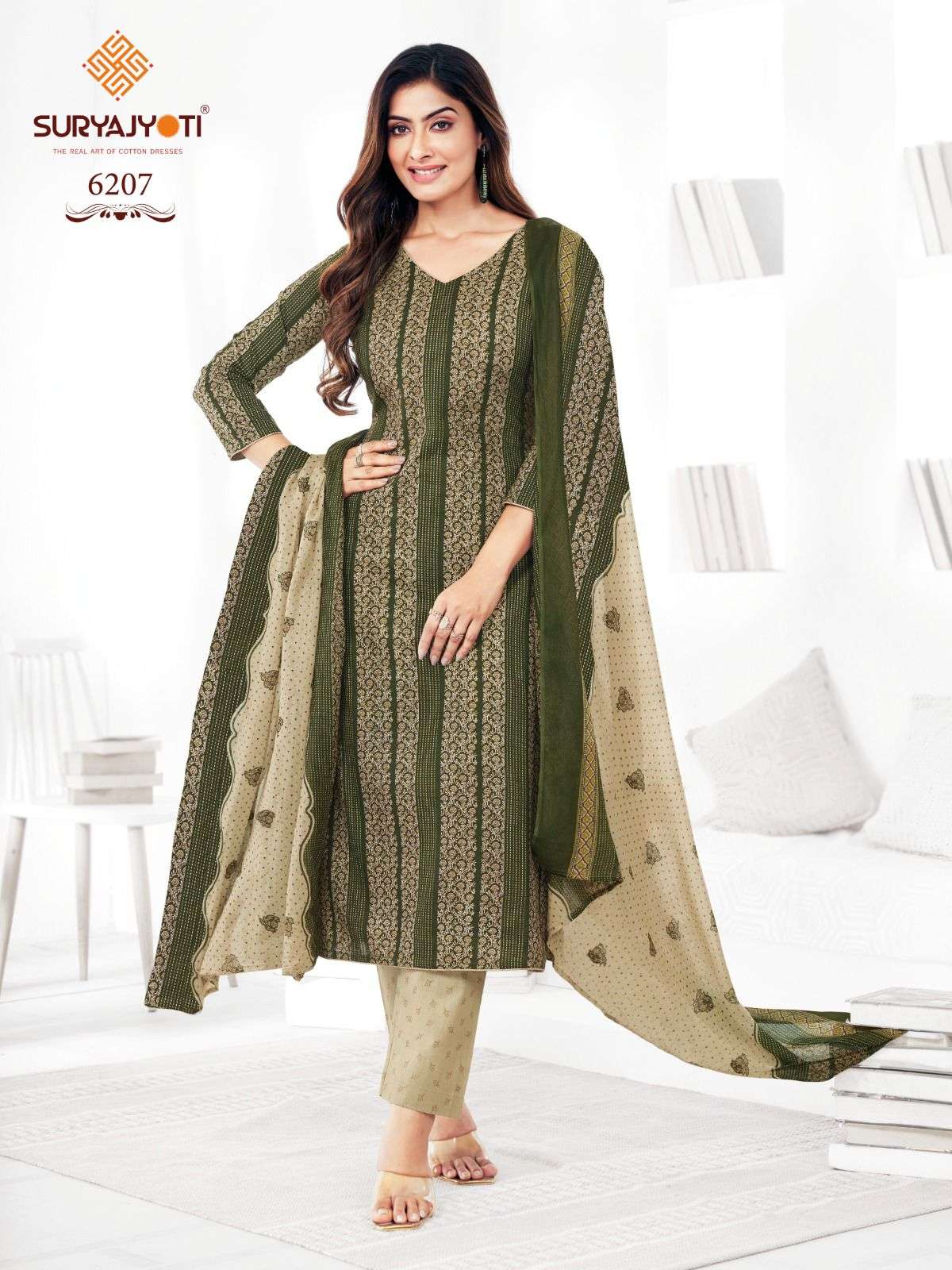 SURYAJYOTI TRENDY COTTON VOL 62 COTTON PRINT SALWAR SUIT