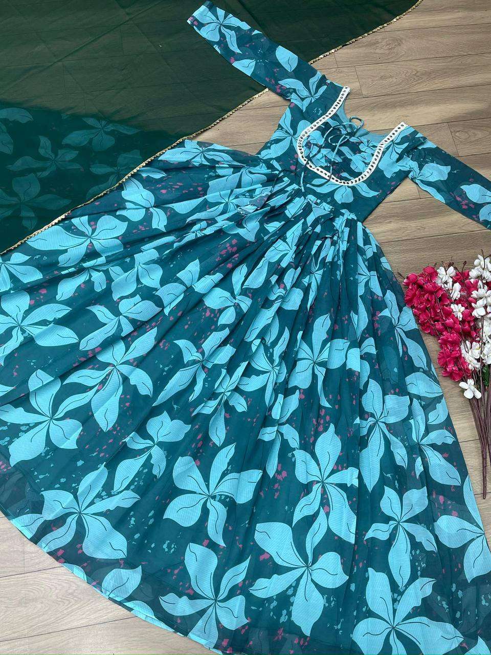 TAPI 144 GOWN DUPATTA