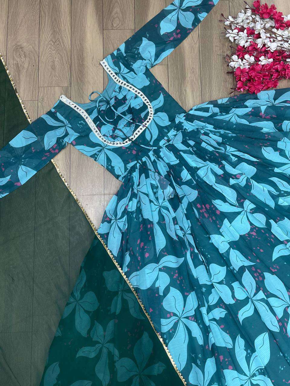TAPI 144 GOWN DUPATTA