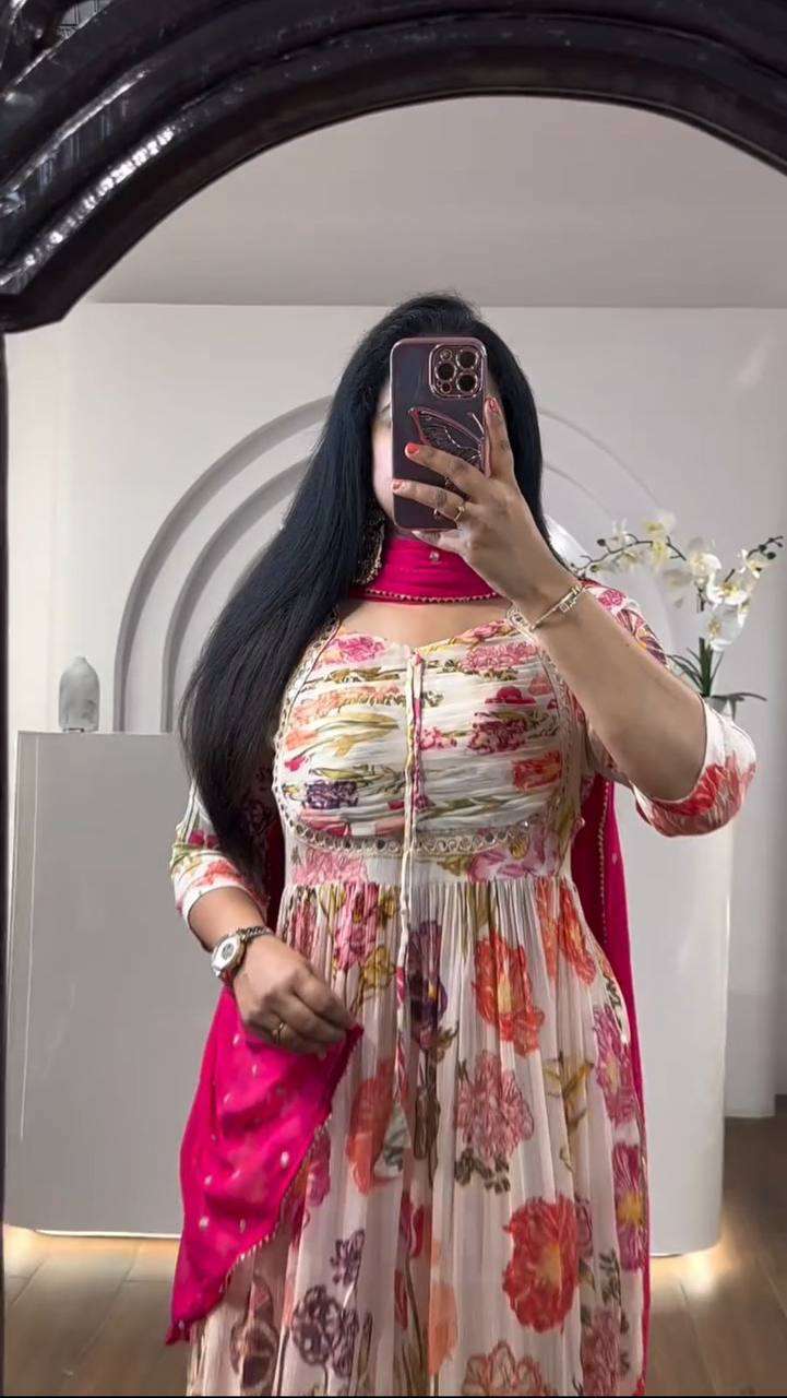 TAPI 144 GOWN DUPATTA