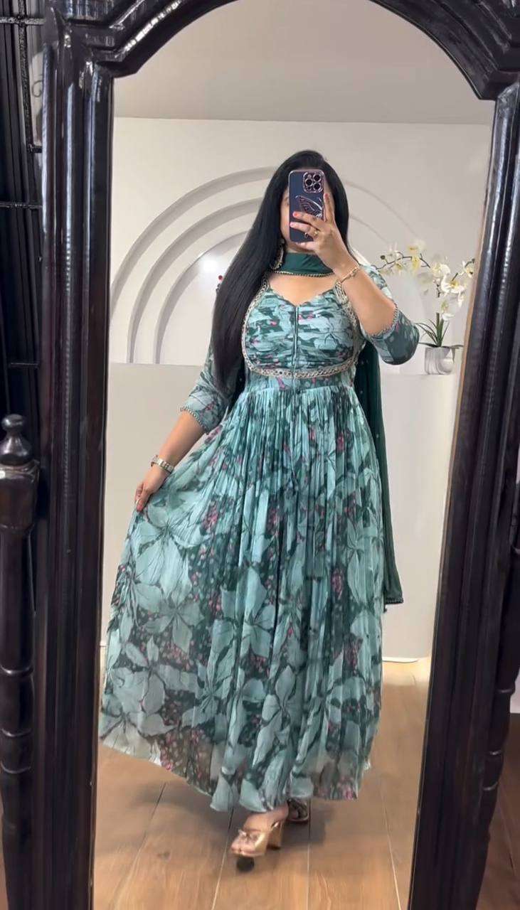 TAPI 144 GOWN DUPATTA