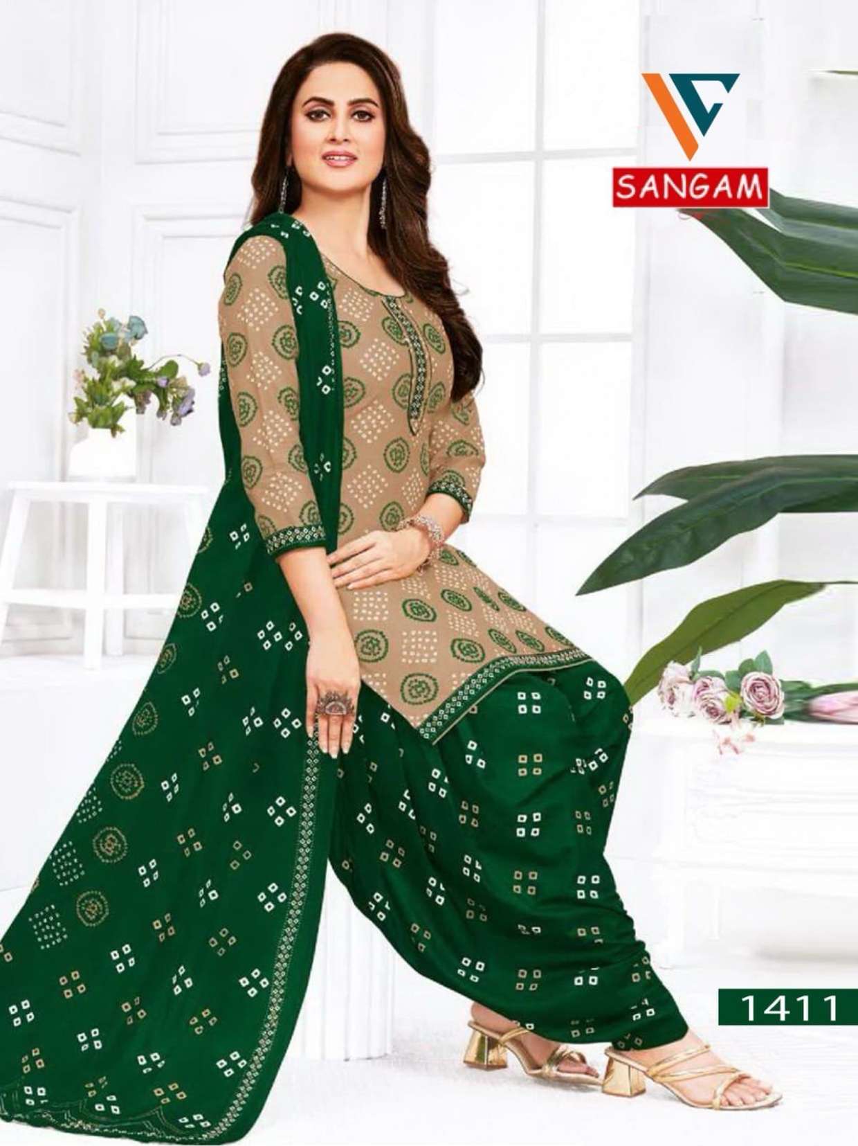VANDANA CREATION SANGAM?? VOL 14 COTTON DRESS MATERIAL