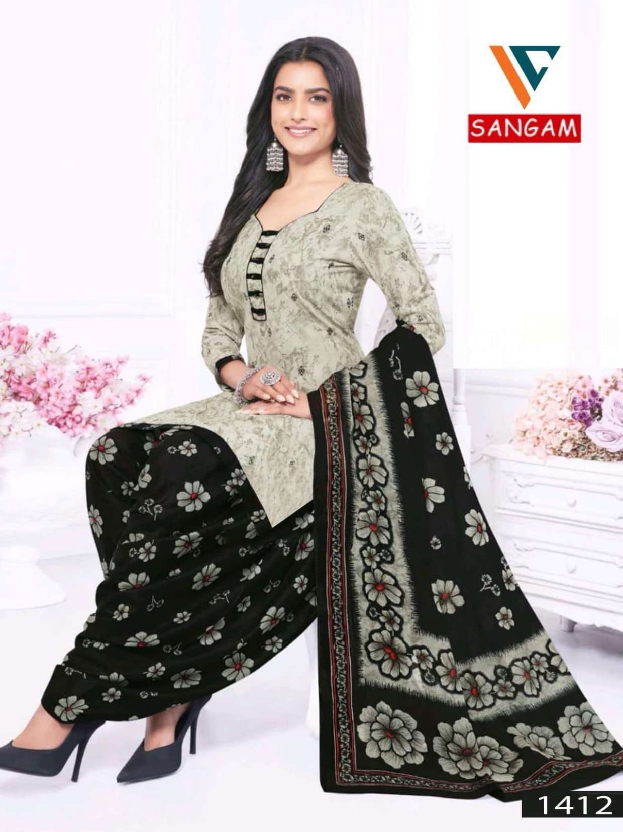 VANDANA CREATION SANGAM?? VOL 14 COTTON DRESS MATERIAL
