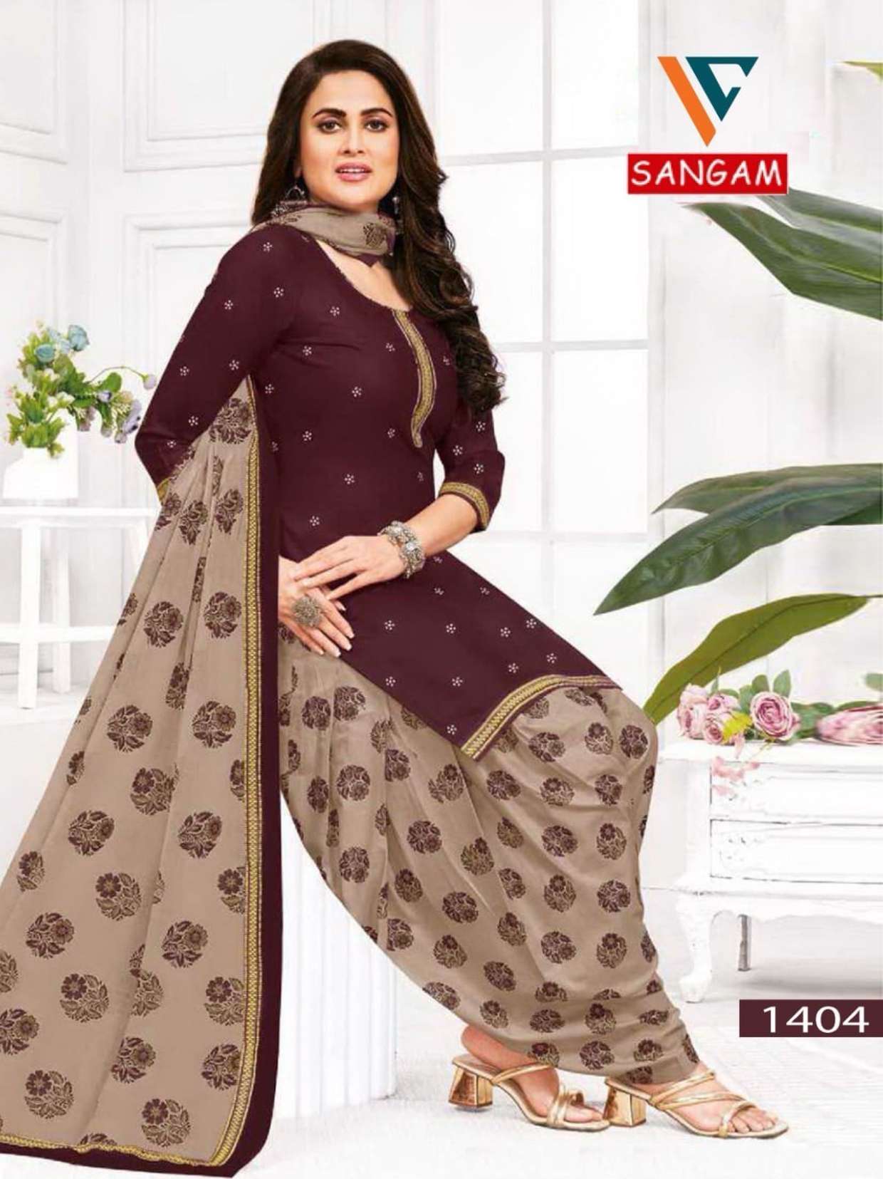 VANDANA CREATION SANGAM?? VOL 14 COTTON DRESS MATERIAL