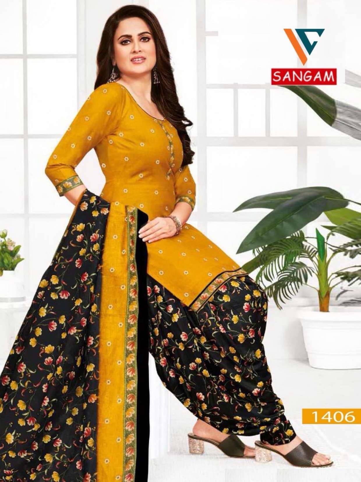 VANDANA CREATION SANGAM?? VOL 14 COTTON DRESS MATERIAL