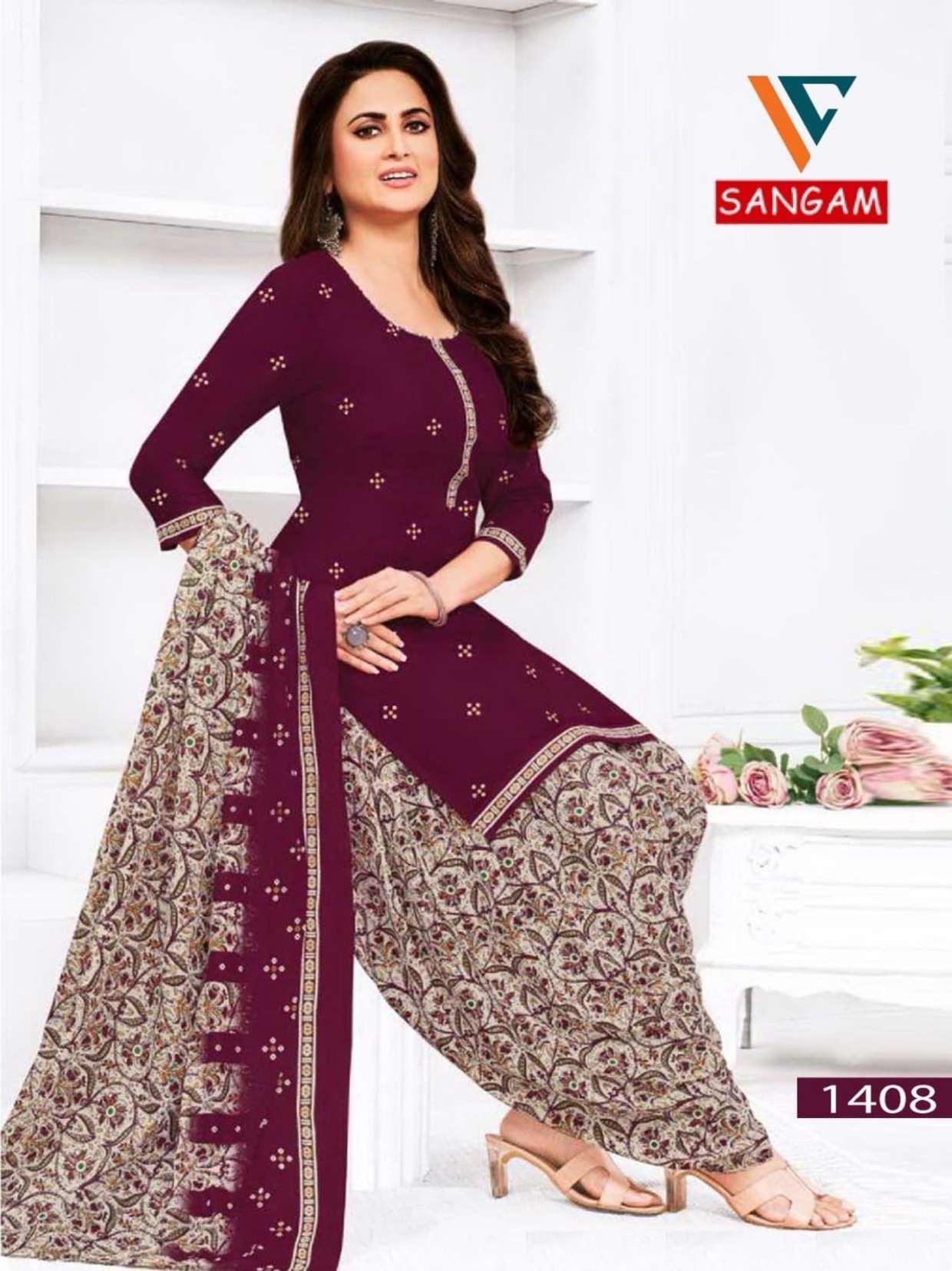 VANDANA CREATION SANGAM?? VOL 14 COTTON DRESS MATERIAL