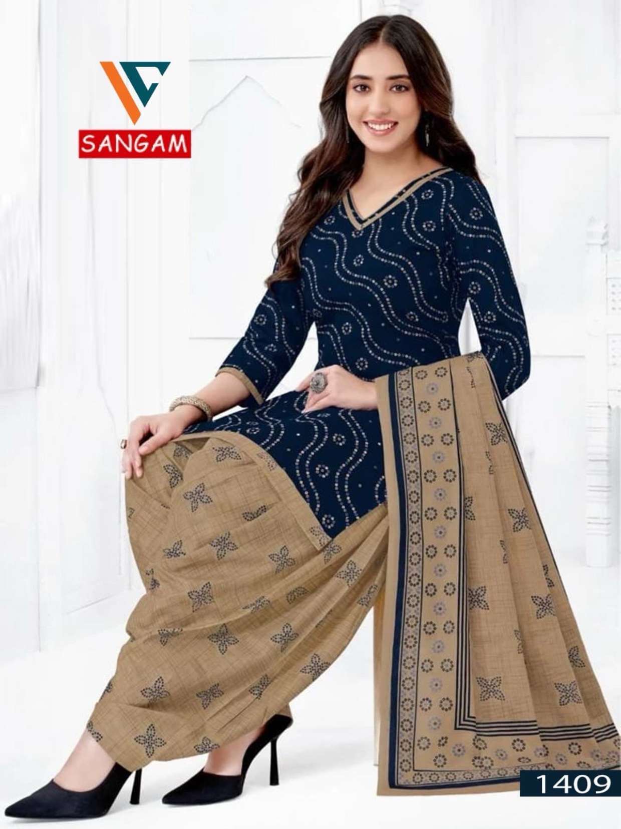 VANDANA CREATION SANGAM?? VOL 14 COTTON DRESS MATERIAL