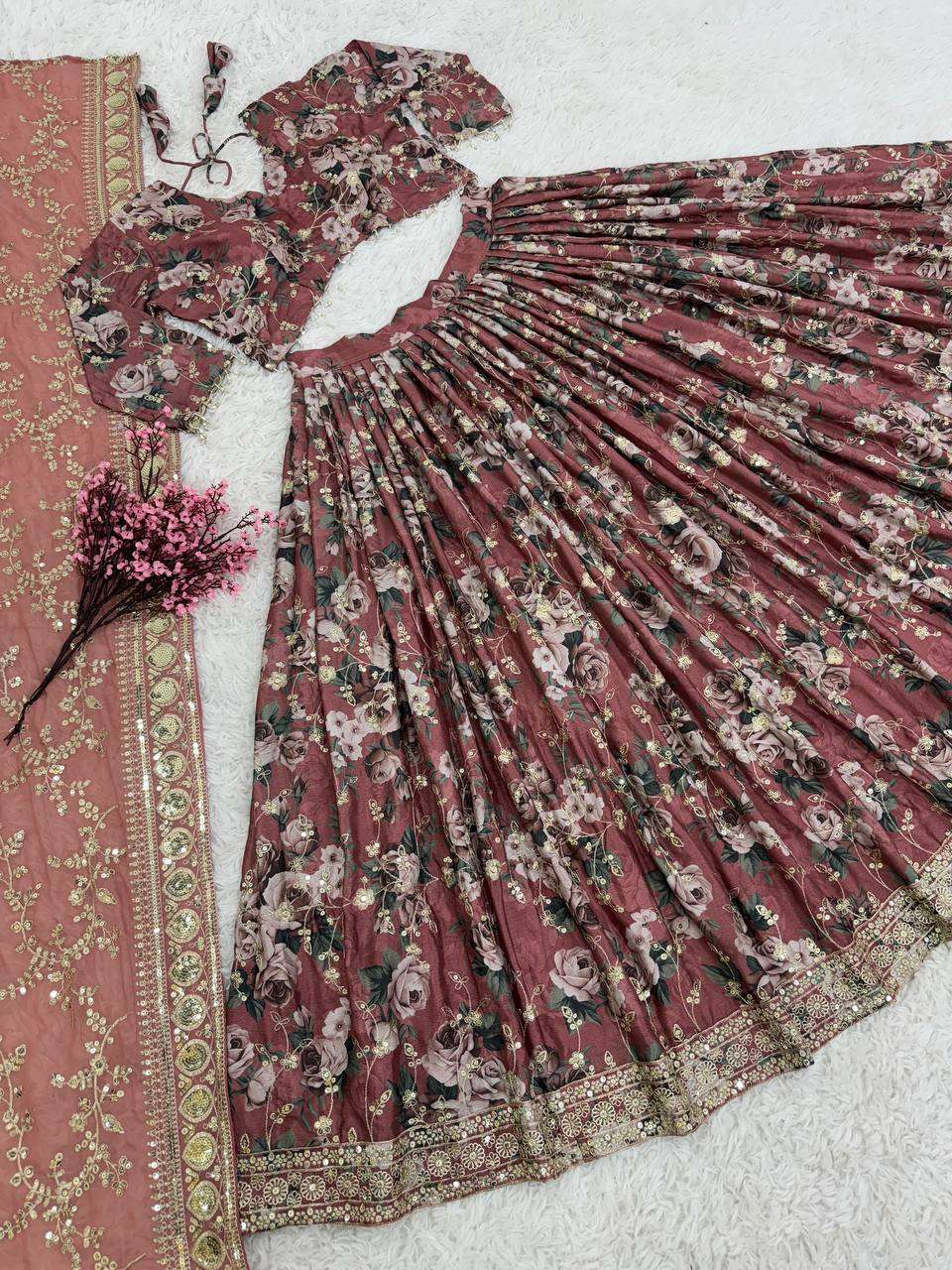 ZSR 3073 LEHENGA CHOLI