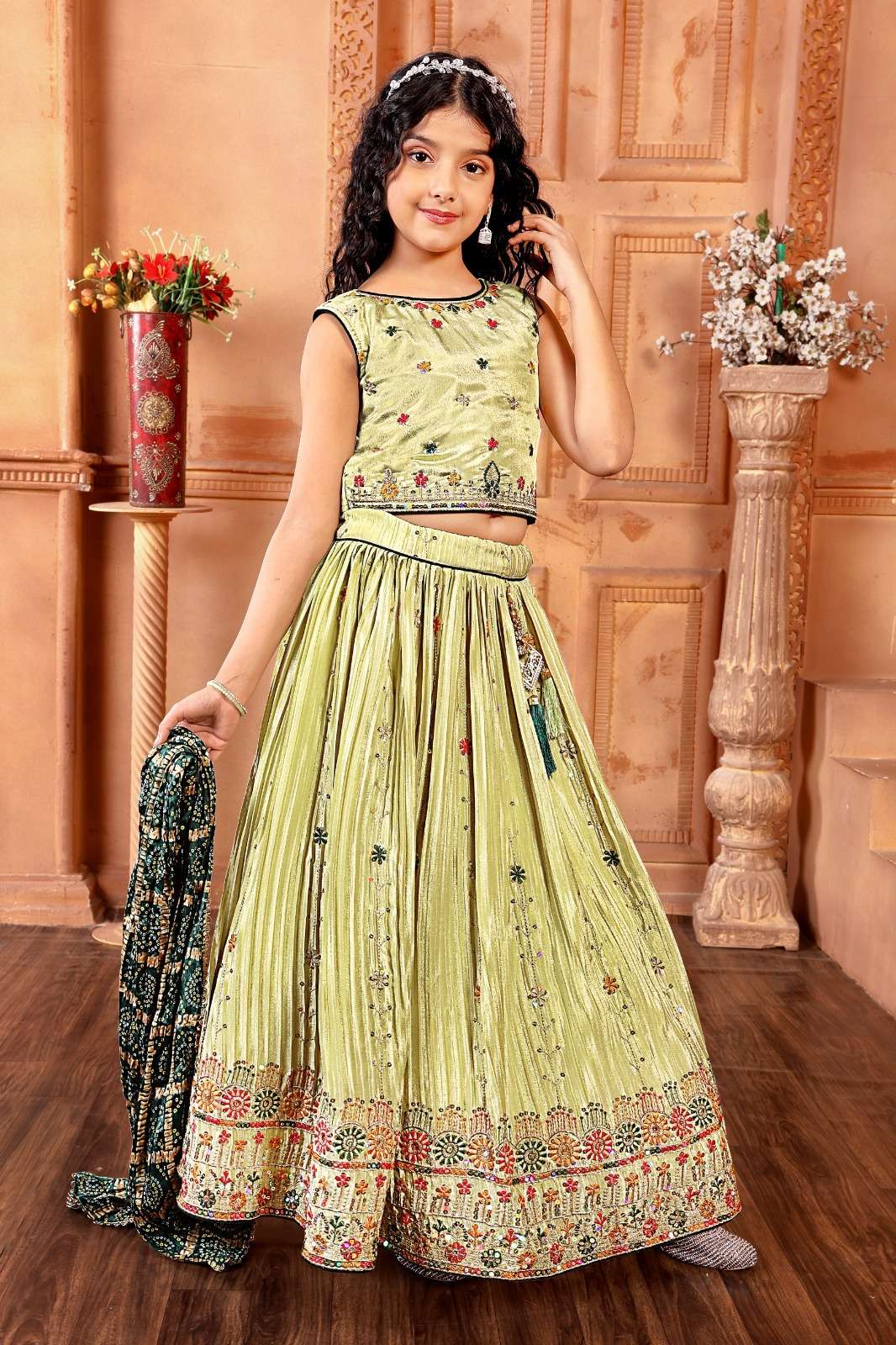 AARADHNA VOL 45 KIDS WEAR LEHENGA CHOLI COLLECTION