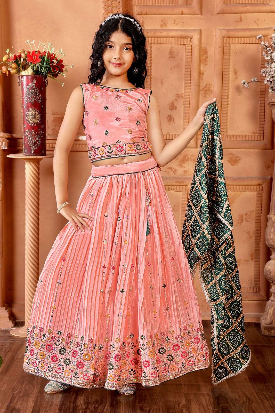 AARADHNA VOL 45 KIDS WEAR LEHENGA CHOLI COLLECTION