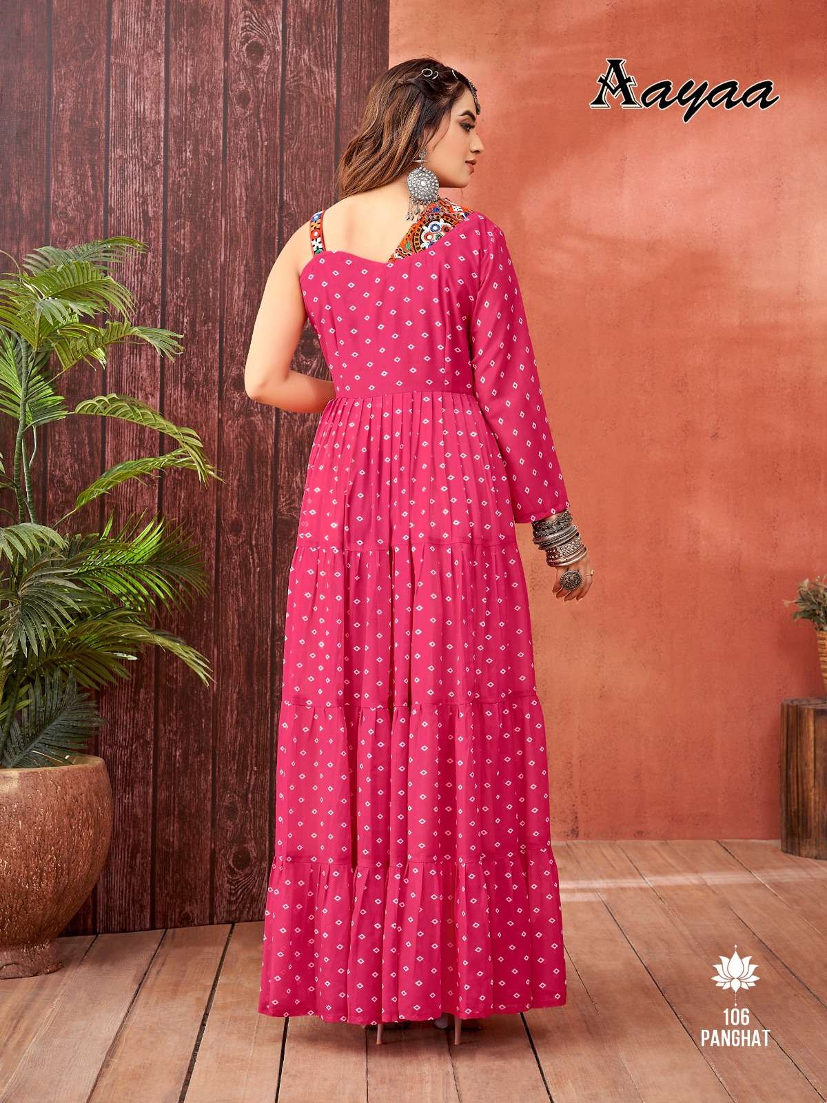AAYAA PANGHAT VOL 1 FANCY DESIGNER NAVRATRI WEAR GOWN 