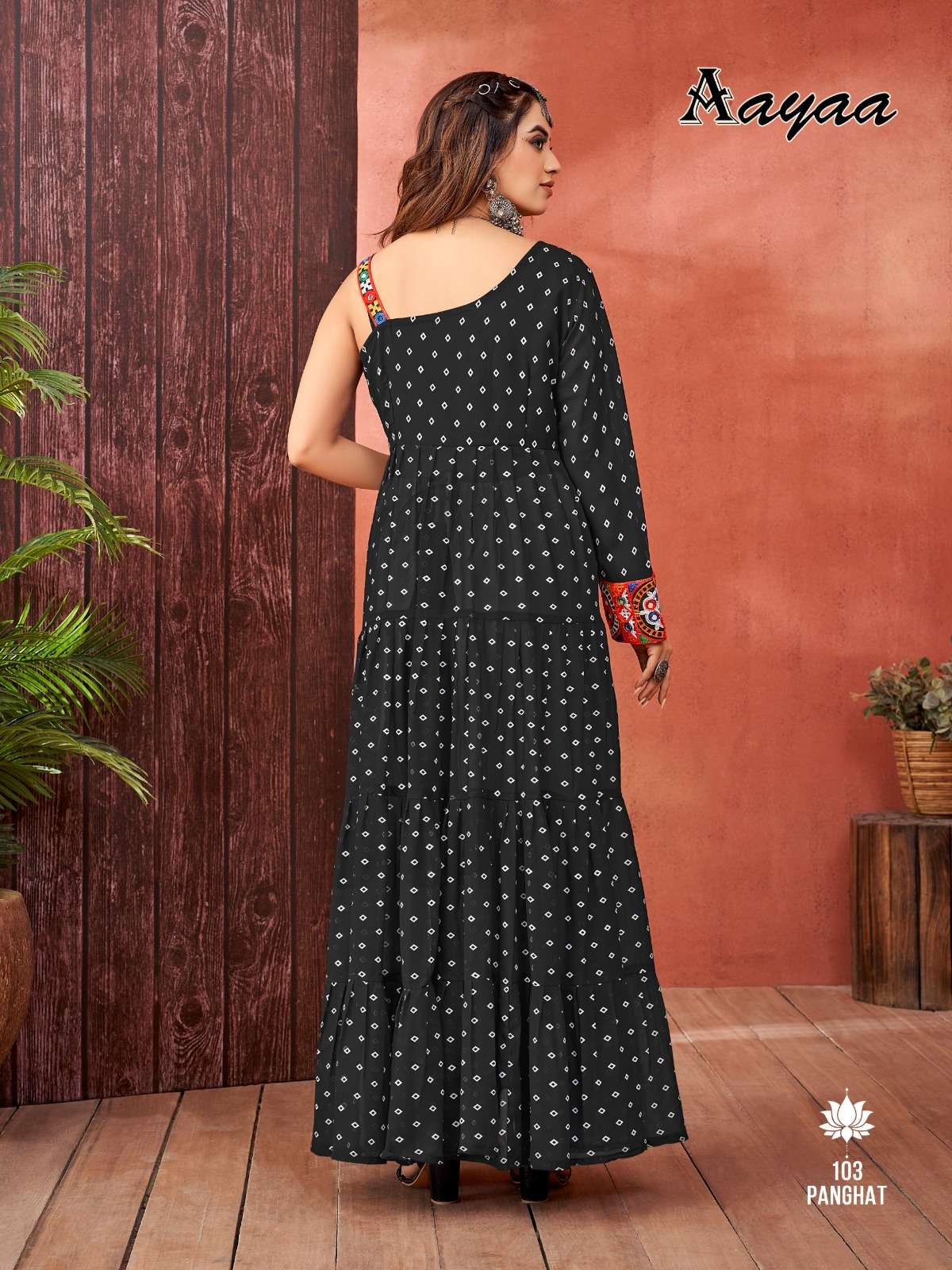 AAYAA PANGHAT VOL 1 FANCY DESIGNER NAVRATRI WEAR GOWN 