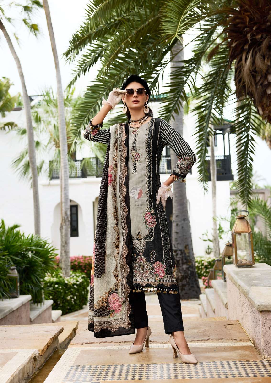 ANJU FABRICS INAYAT FANCY DESIGNER LADIES SUIT